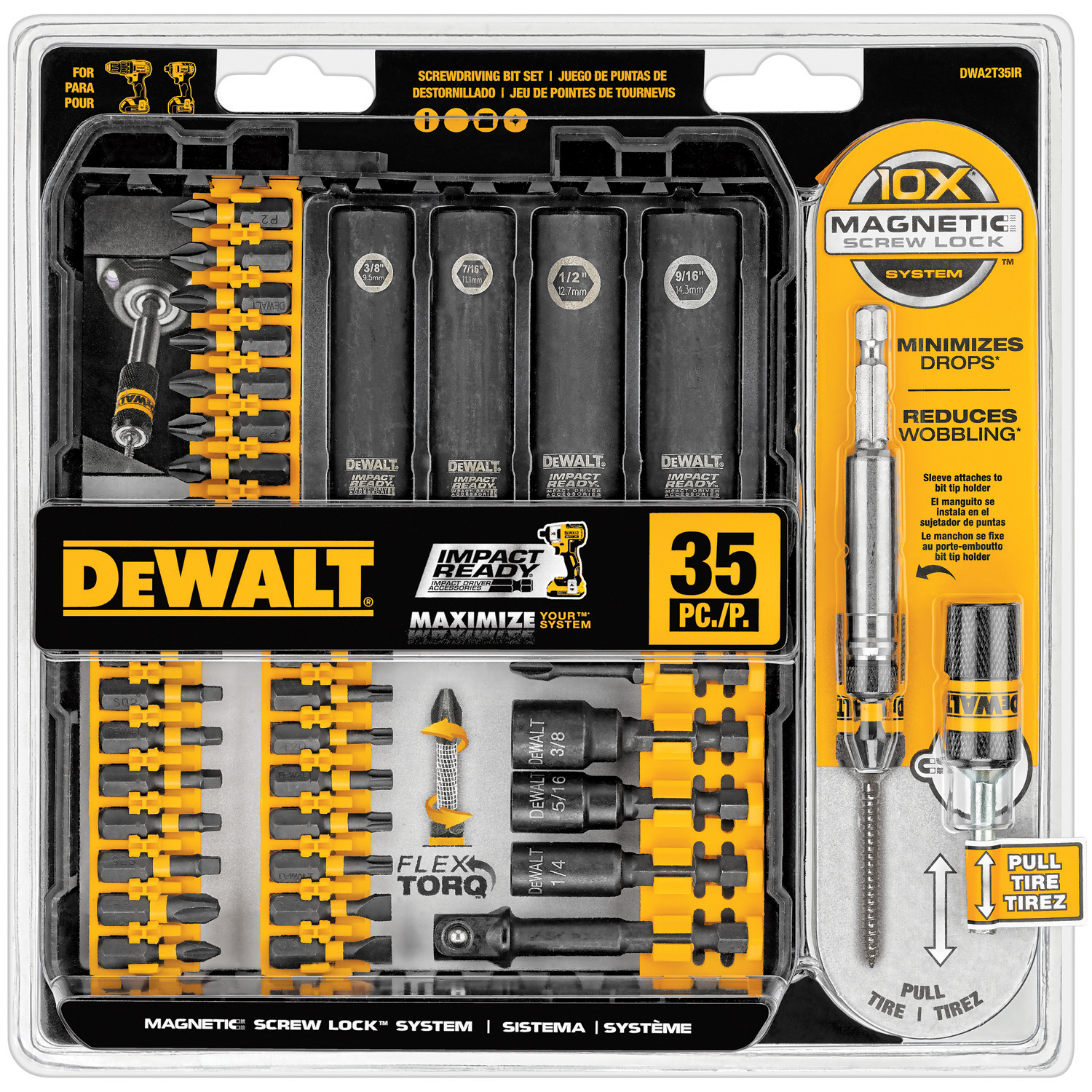 DWADEND-2 DEWALT MULTI END IMPACT NUT DRIVERS