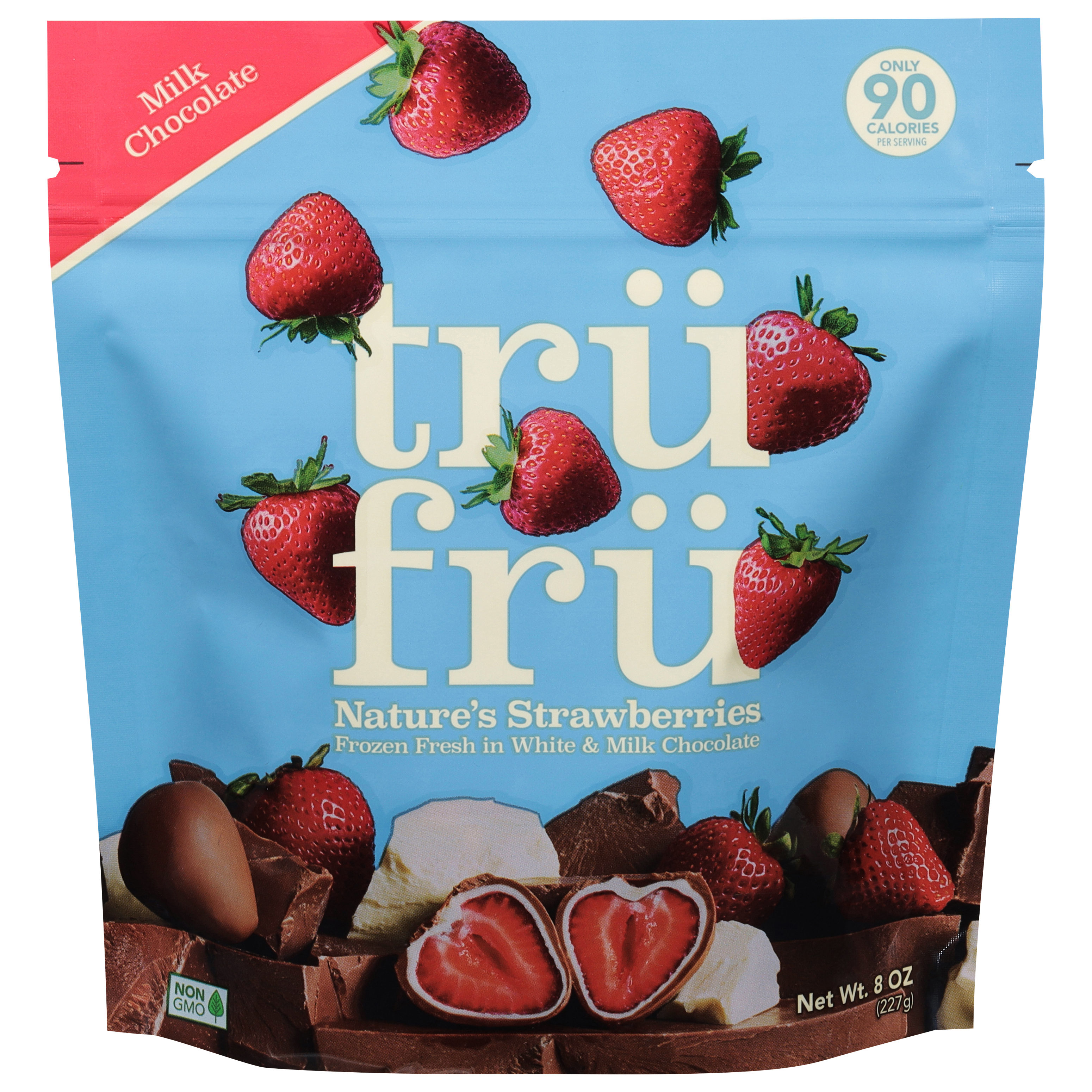 Tru Fru Milk Chocolate Nature's Strawberries