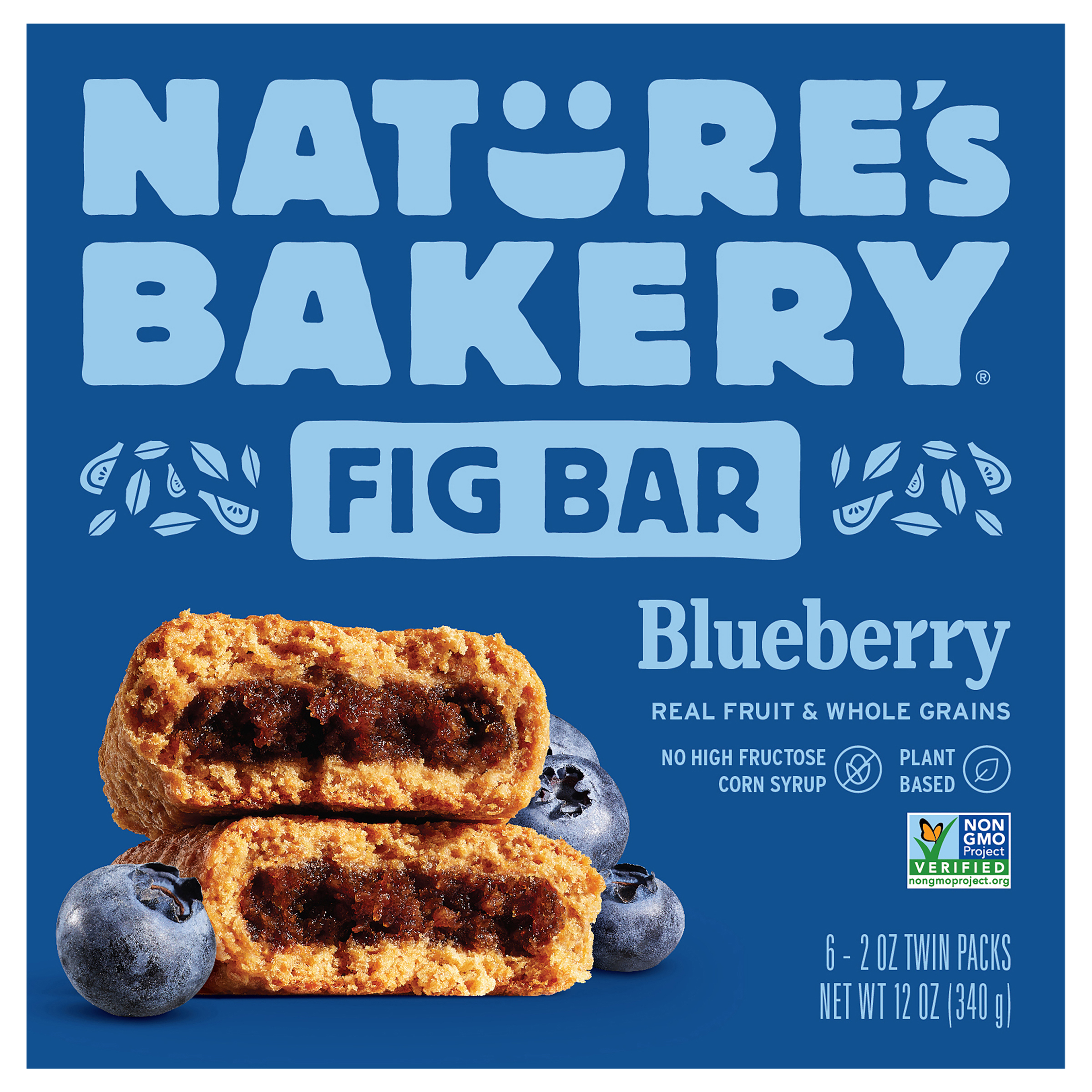 Nature`s Bakery Blueberry, Whole Wheat