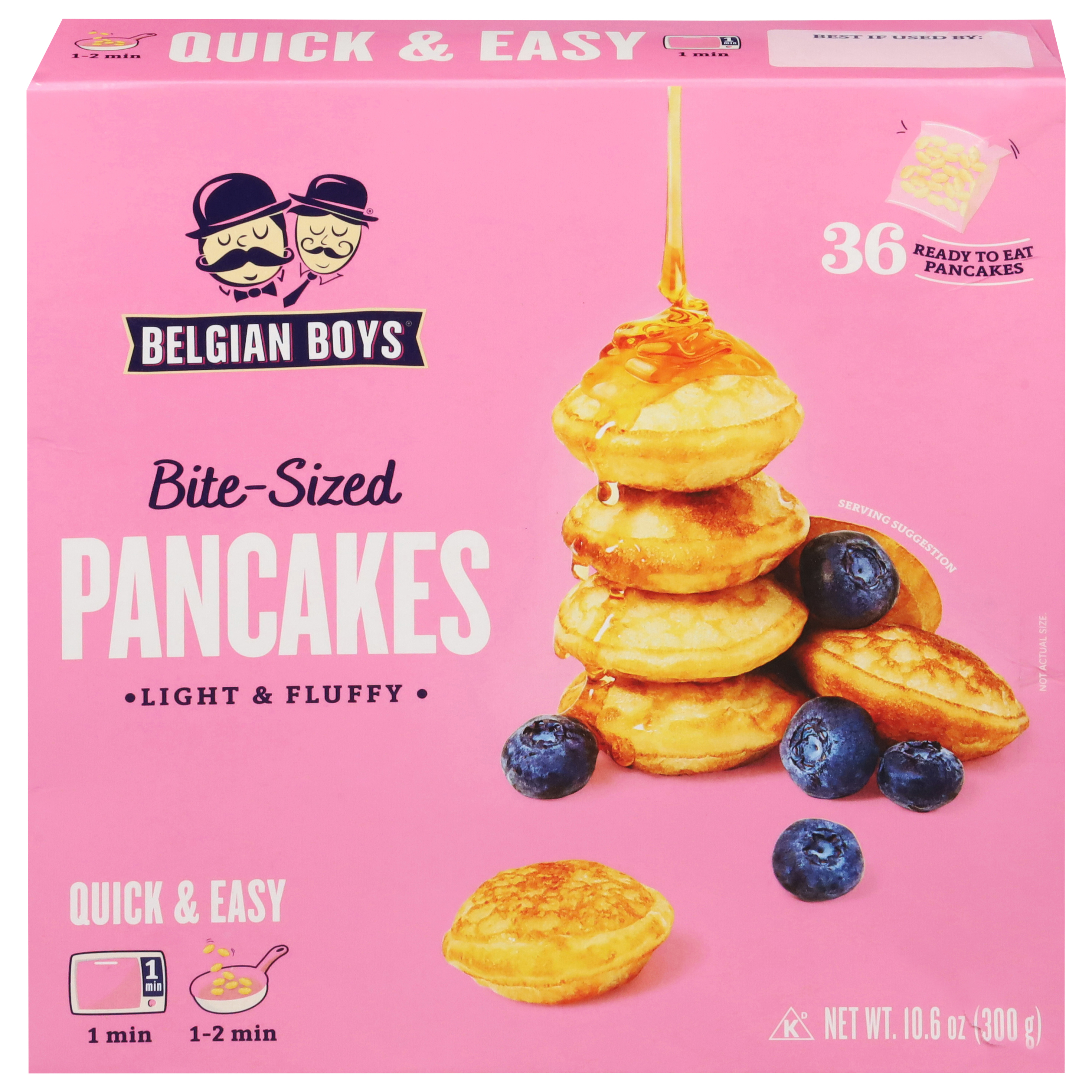 Belgian Boys Bite-Sized Pancakes, 36 Count