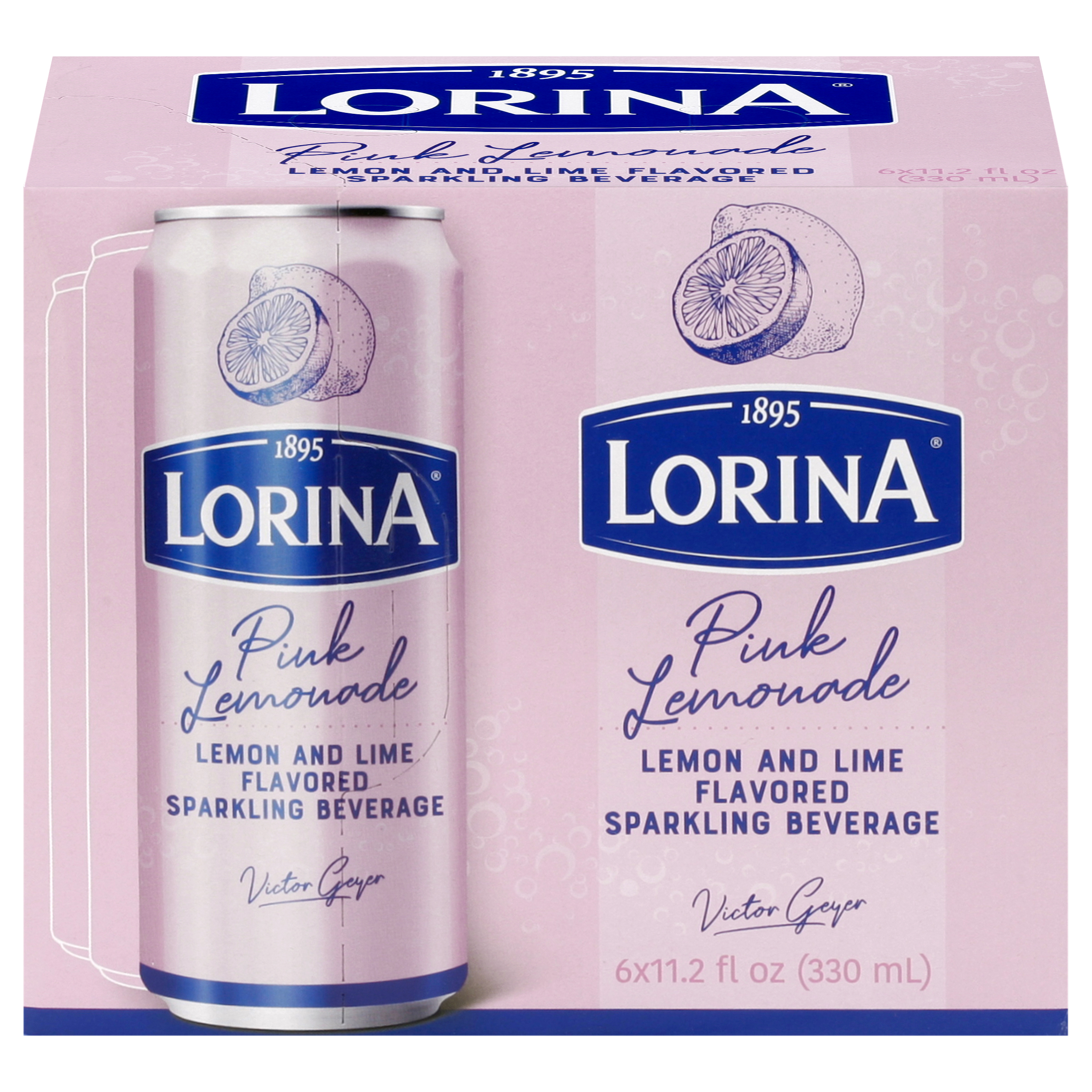 Lorina Sparkling Pink Lemonade Beverage