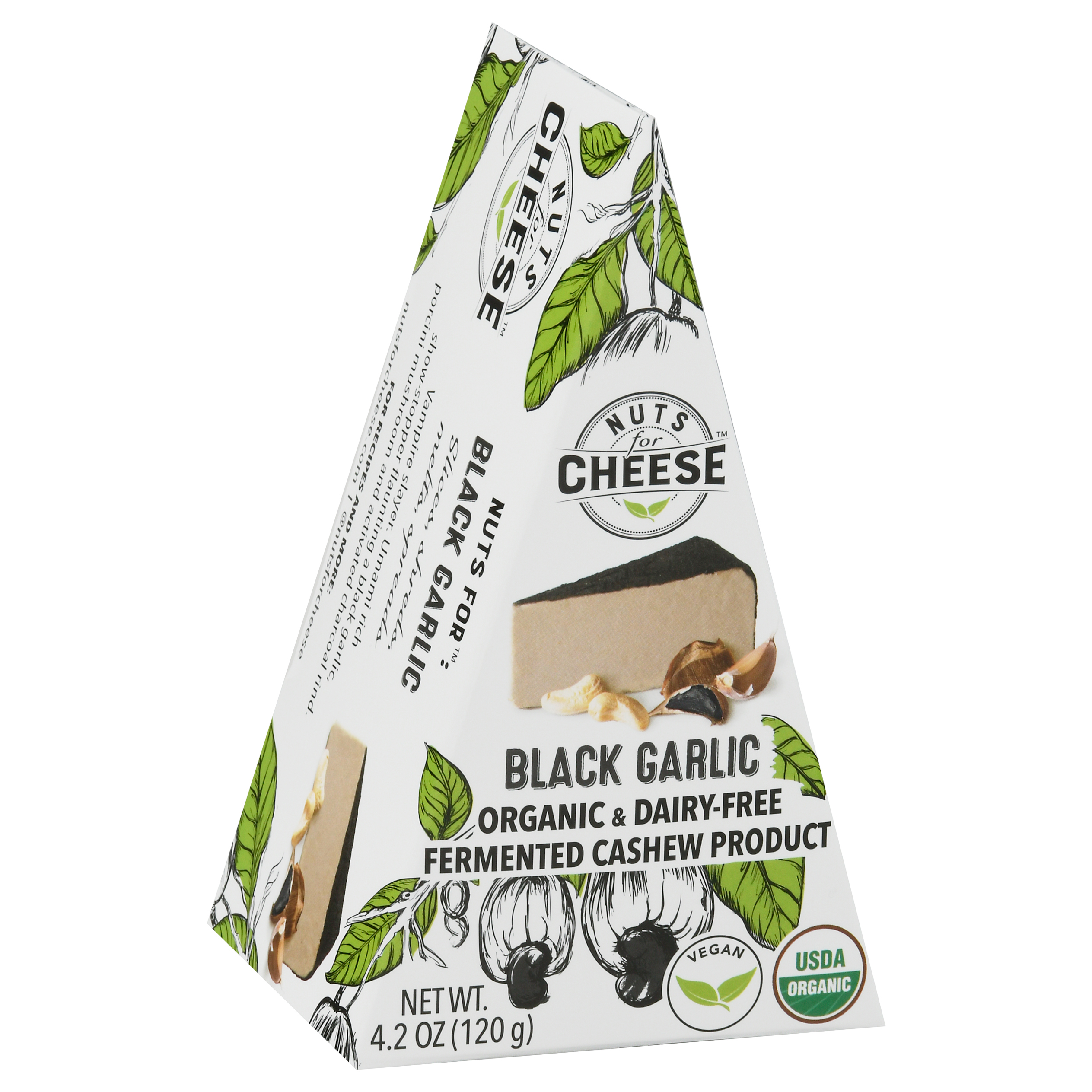 Nuts for Cheese Organic & Dairy-Free Black Garlic Fermented Cashew Product