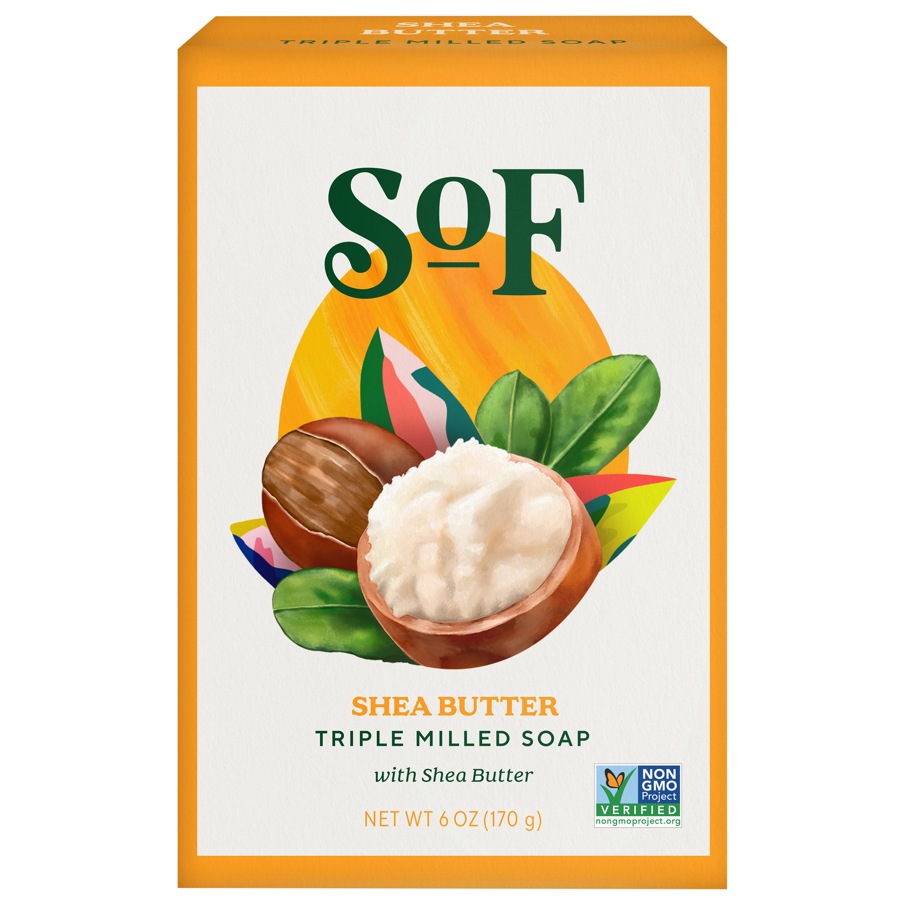 SOF Triple Milled Shea Butter Soap with Shea Butter