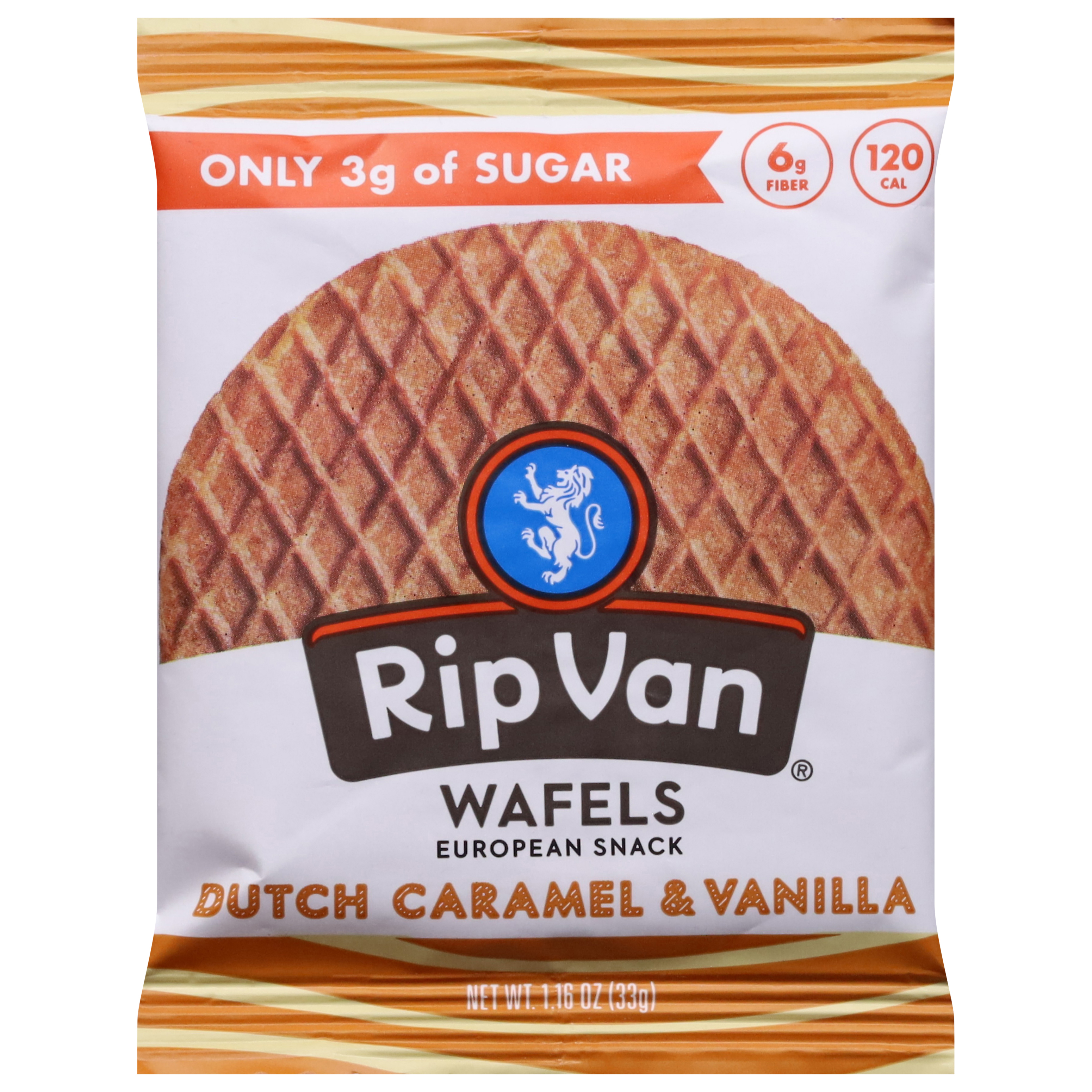 Rip Van Dutch Caramel & Vanilla Wafels