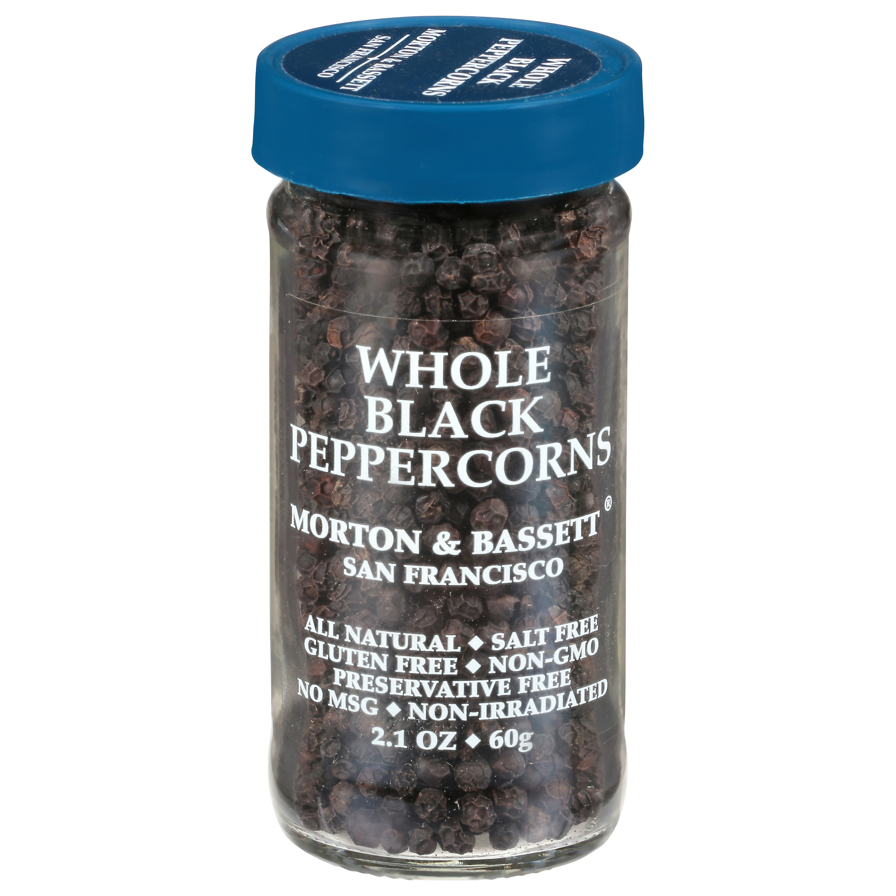 Morton & Bassett Whole Black Peppercorns
