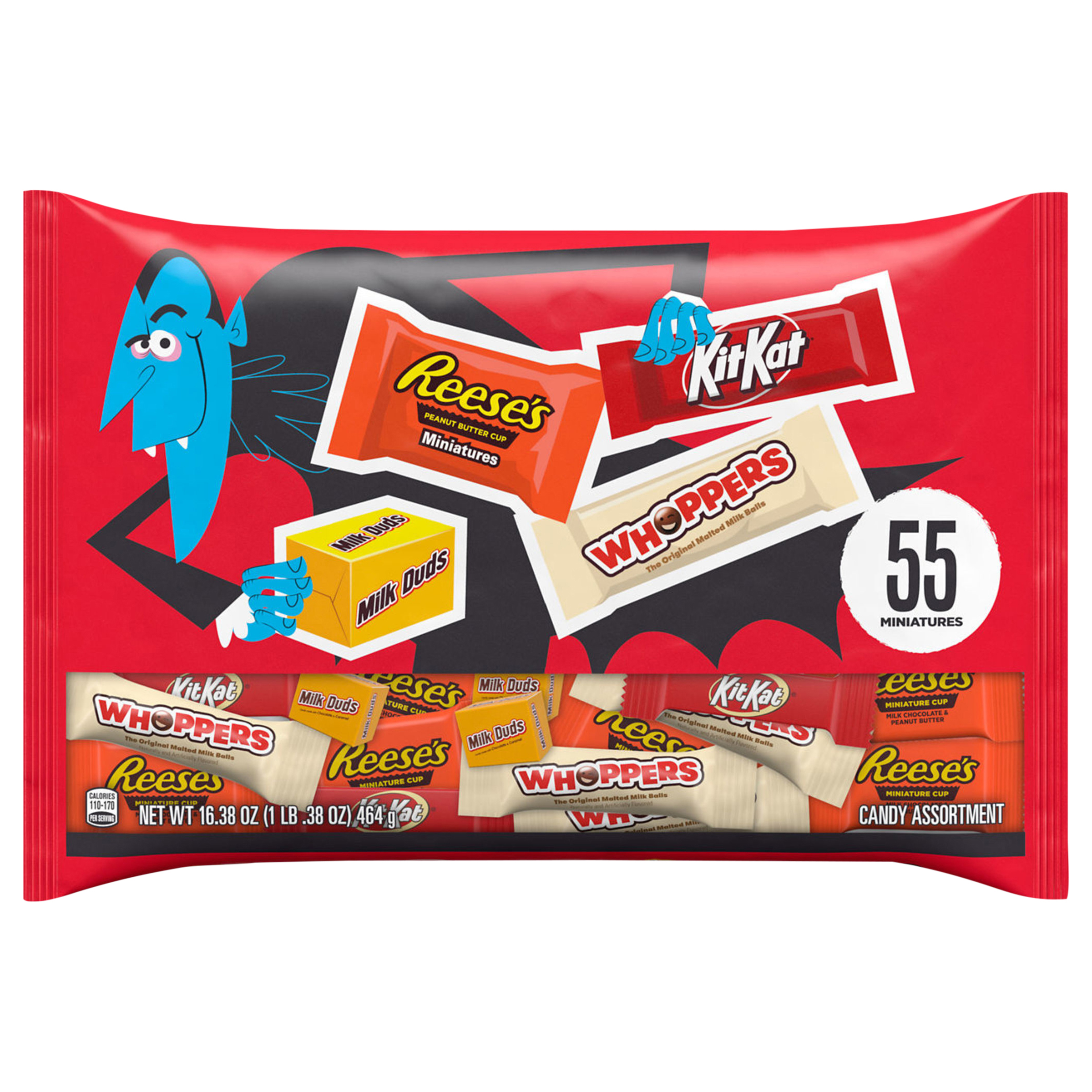 Hershey's Candy Assortment, Miniatures, 55 Each