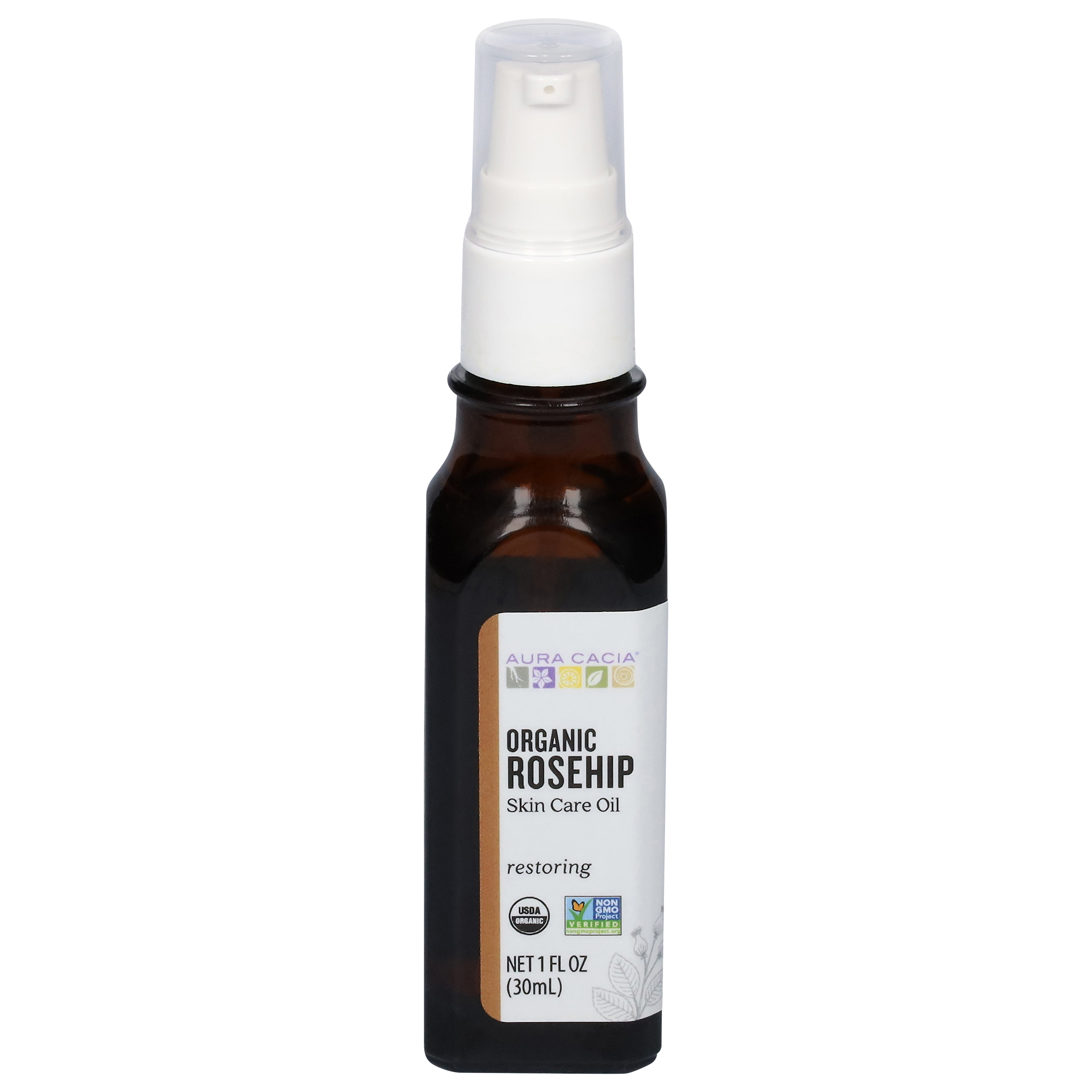 Aura Cacia Organic Rosehip Skin Care Oil
