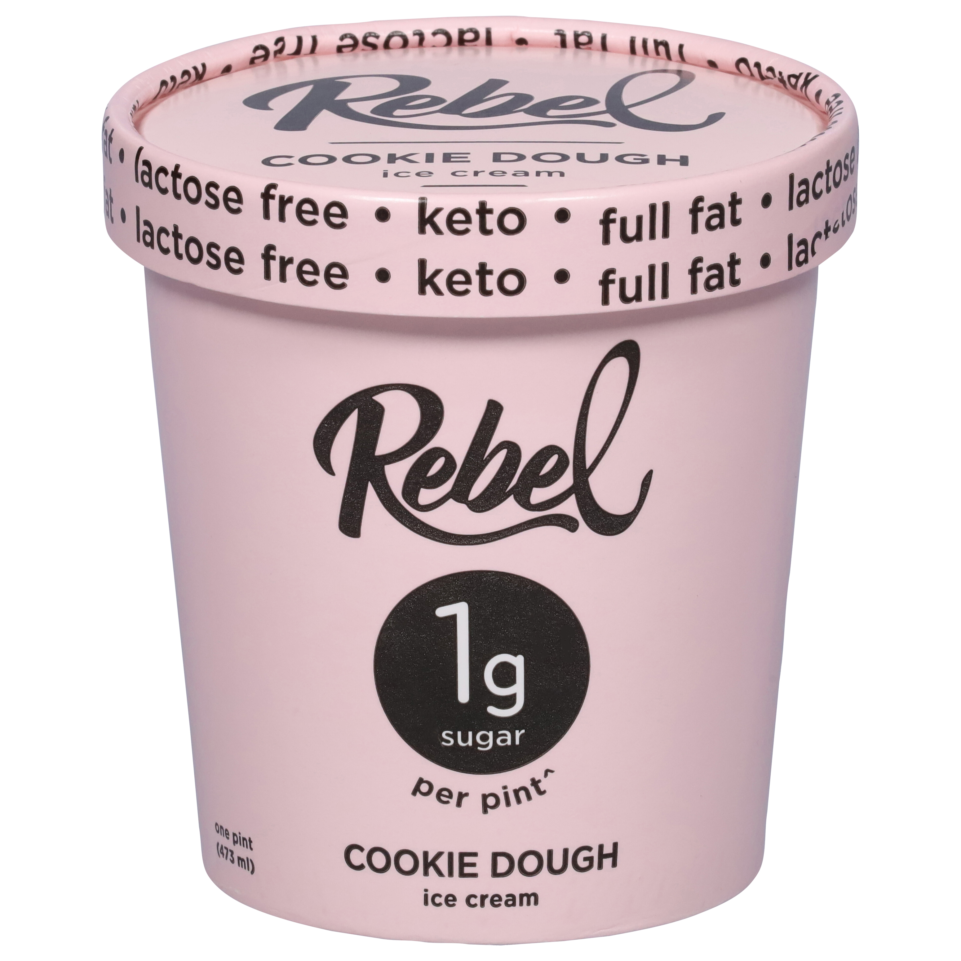 Rebel Cookie Dough Ice Cream