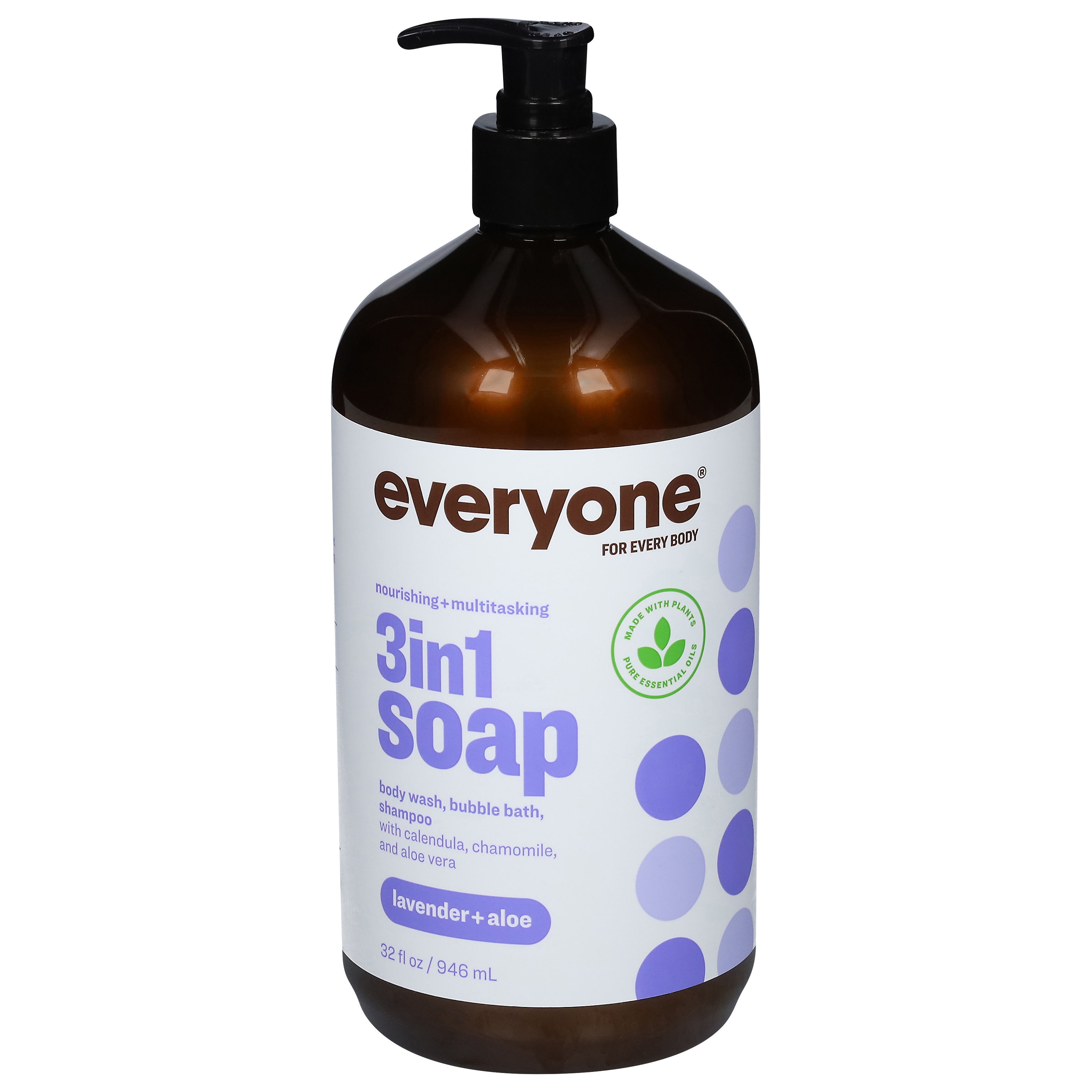 Everyone 3 in 1 Lavender + Aloe Soap
