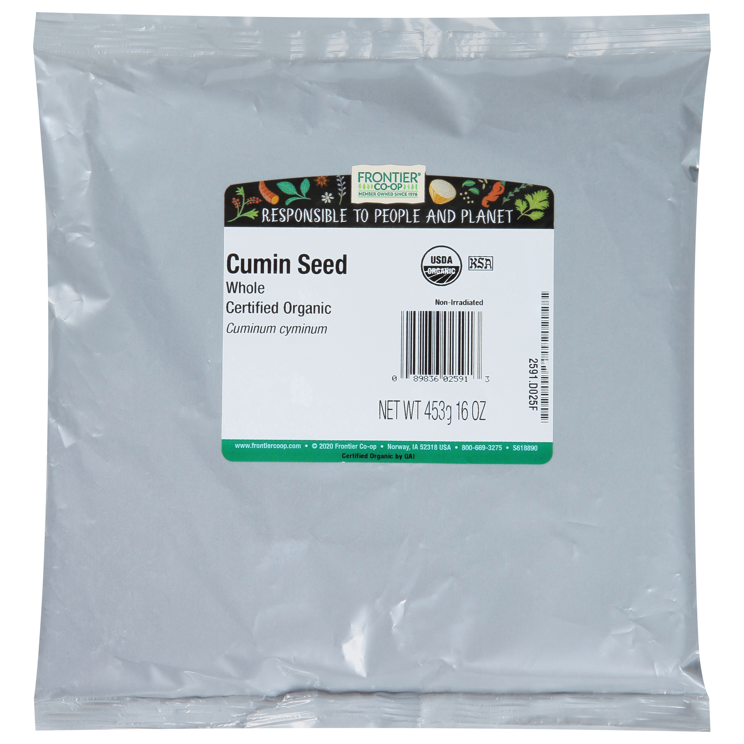 Frontier Co-op Whole Cumin Seed