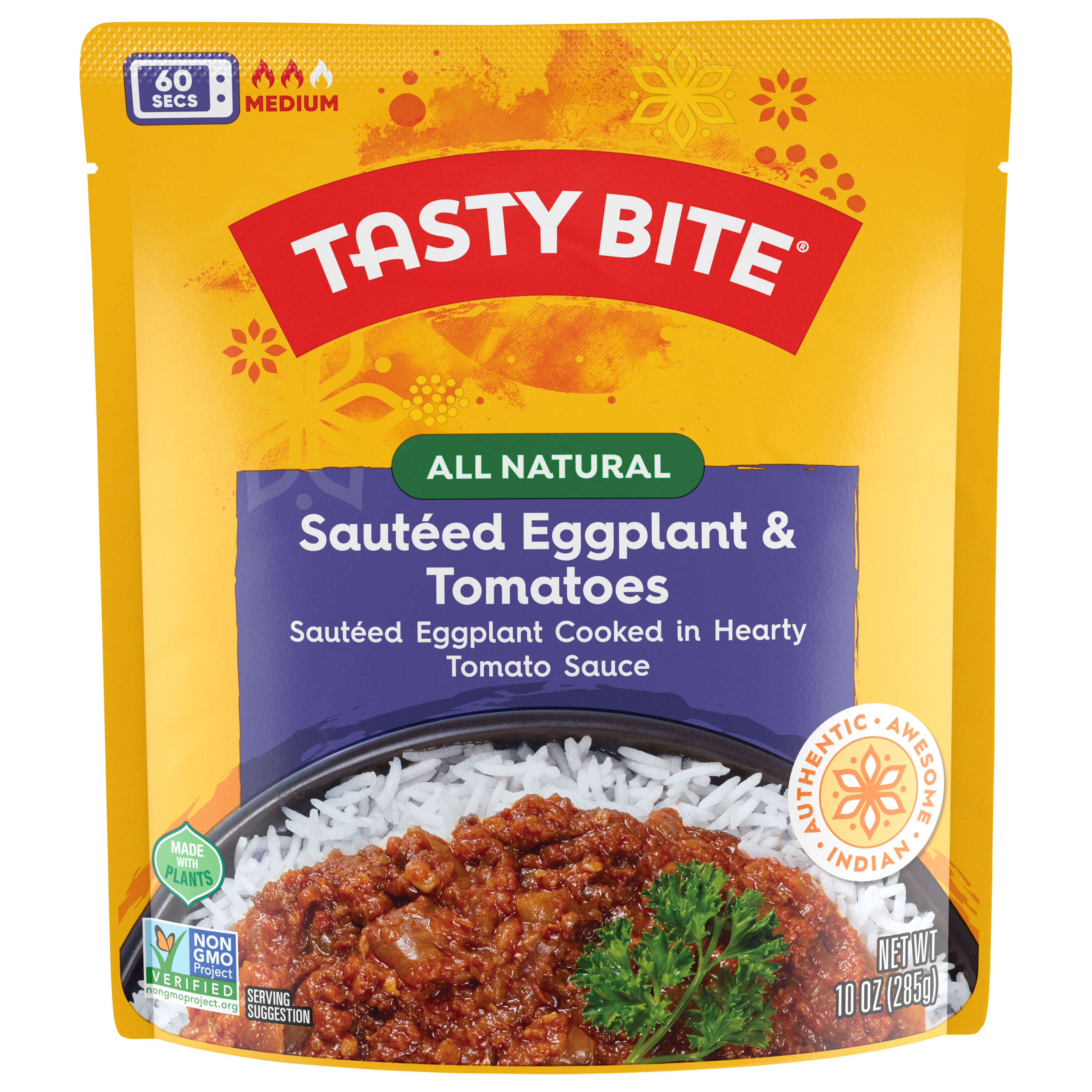 Tasty Bite Indian Medium Punjab Eggplant