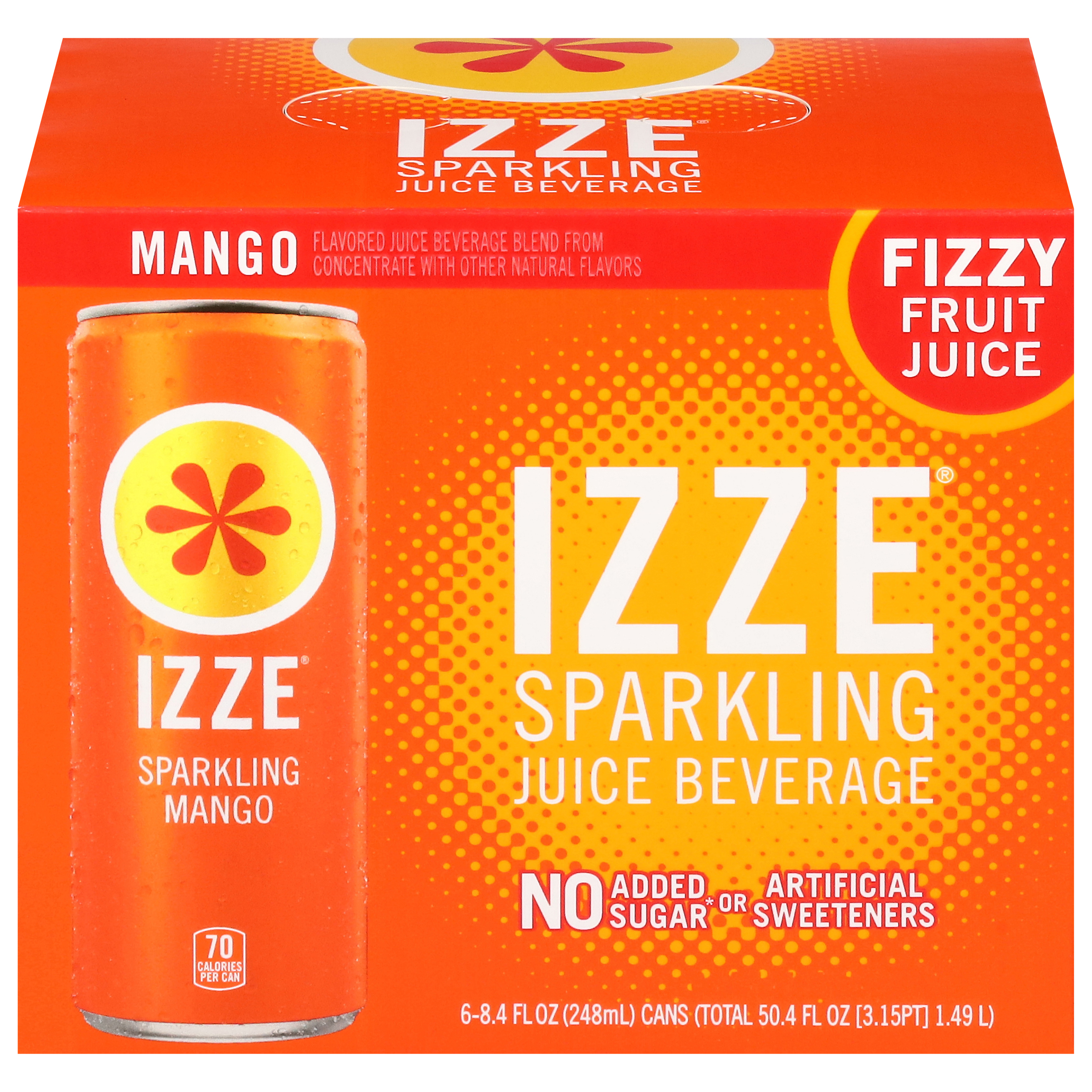 Izze Sparkling, Mango