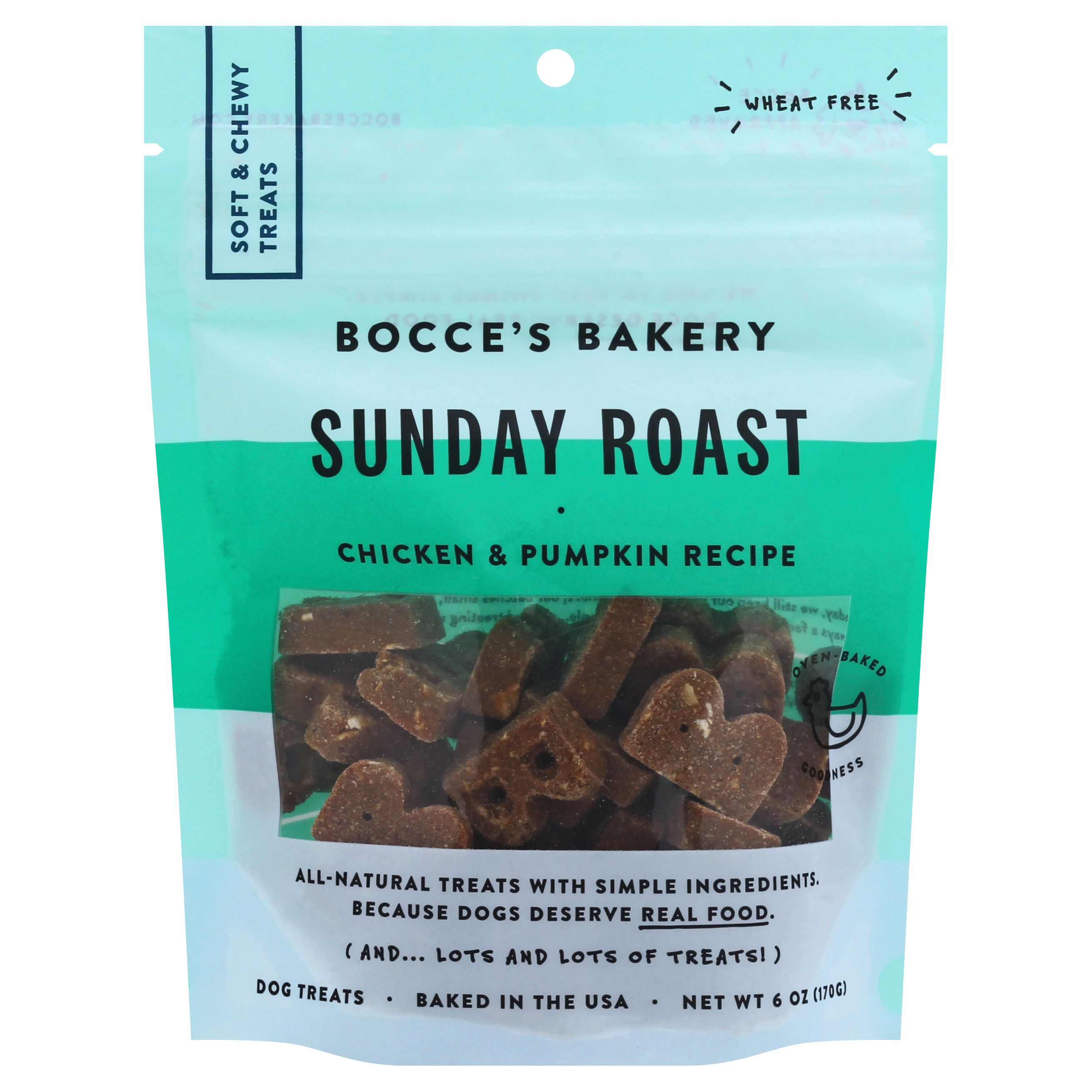 Bocces Bakery Sunday Roast Chicken & Pumpkin Recipe Dog Treats