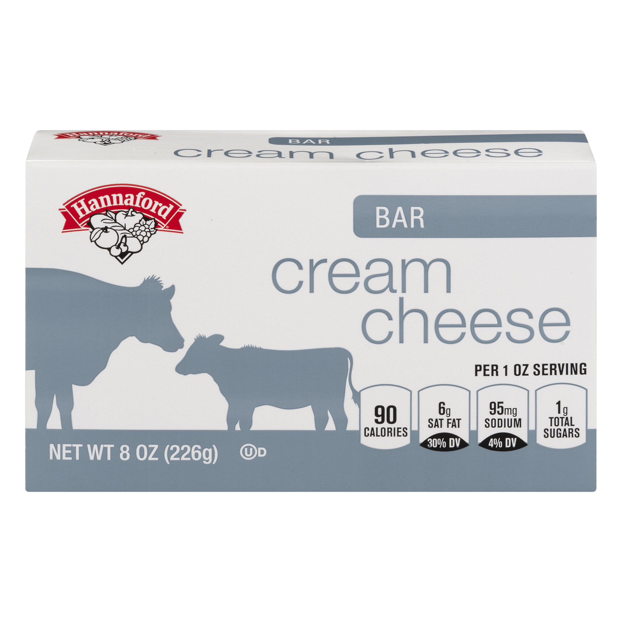Hannaford Cream Cheese Bar 8 oz BOX