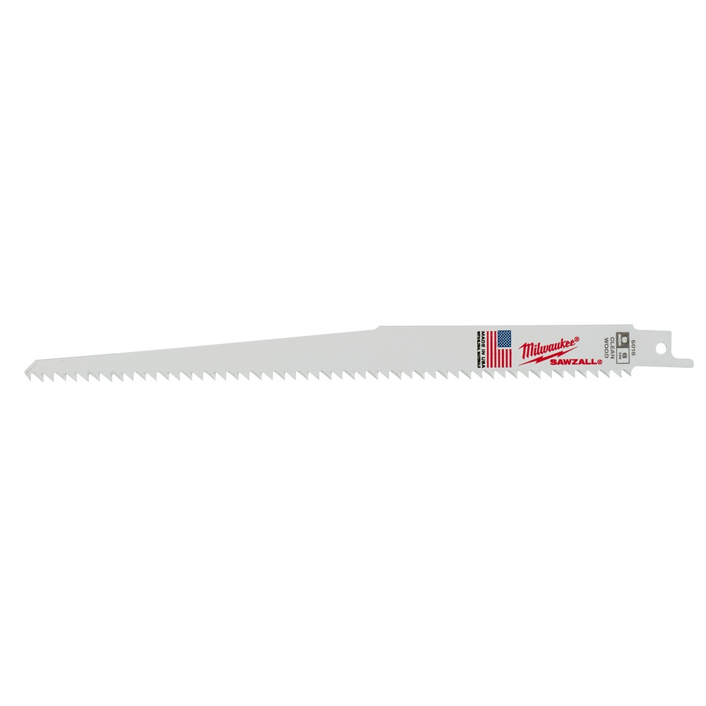 9" 6 TPI Fleam Ground SAWZALL Blades (Bulk - 100 Pk)