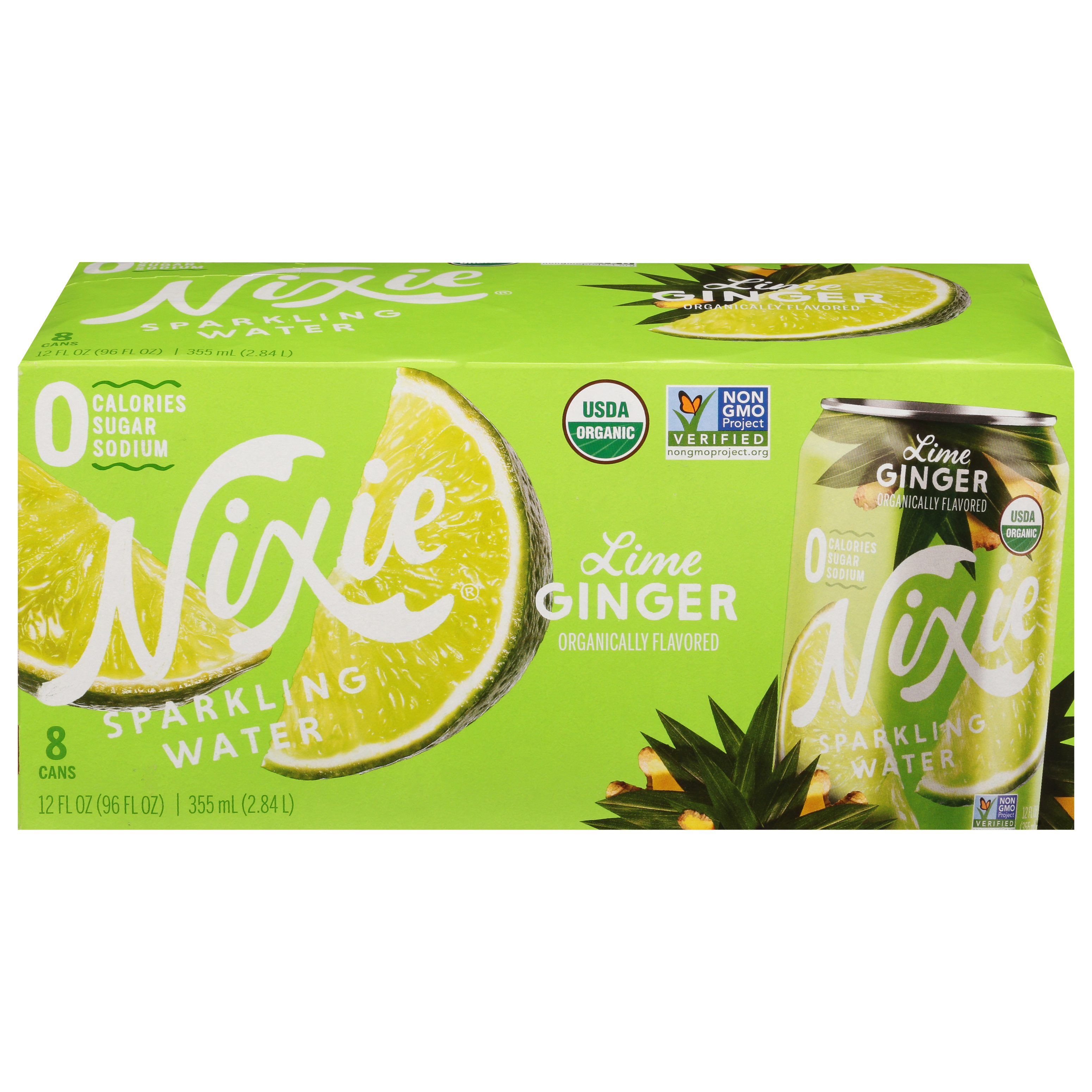 Nixie Lime Ginger Sparkling Water