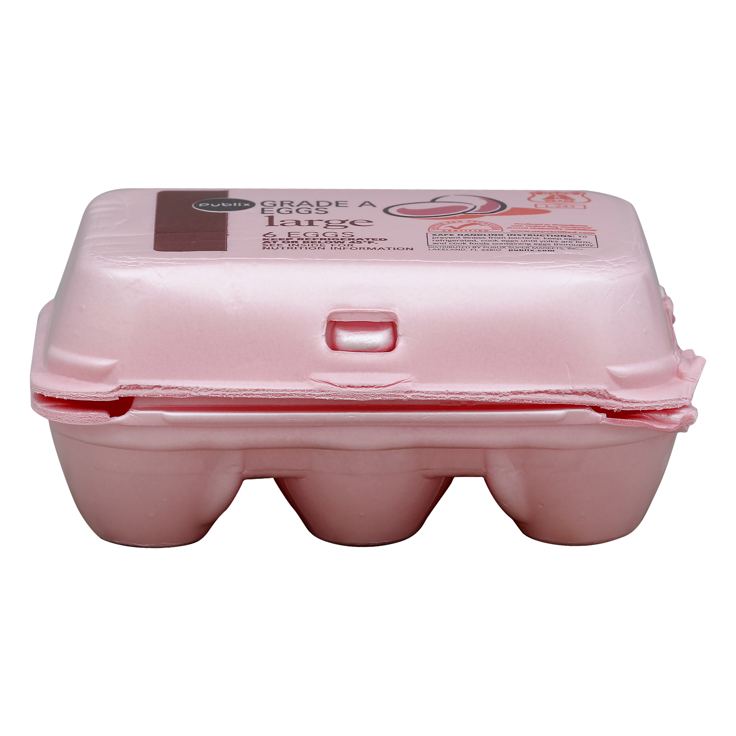 Publix Large Eggs 6 ea CARTON
