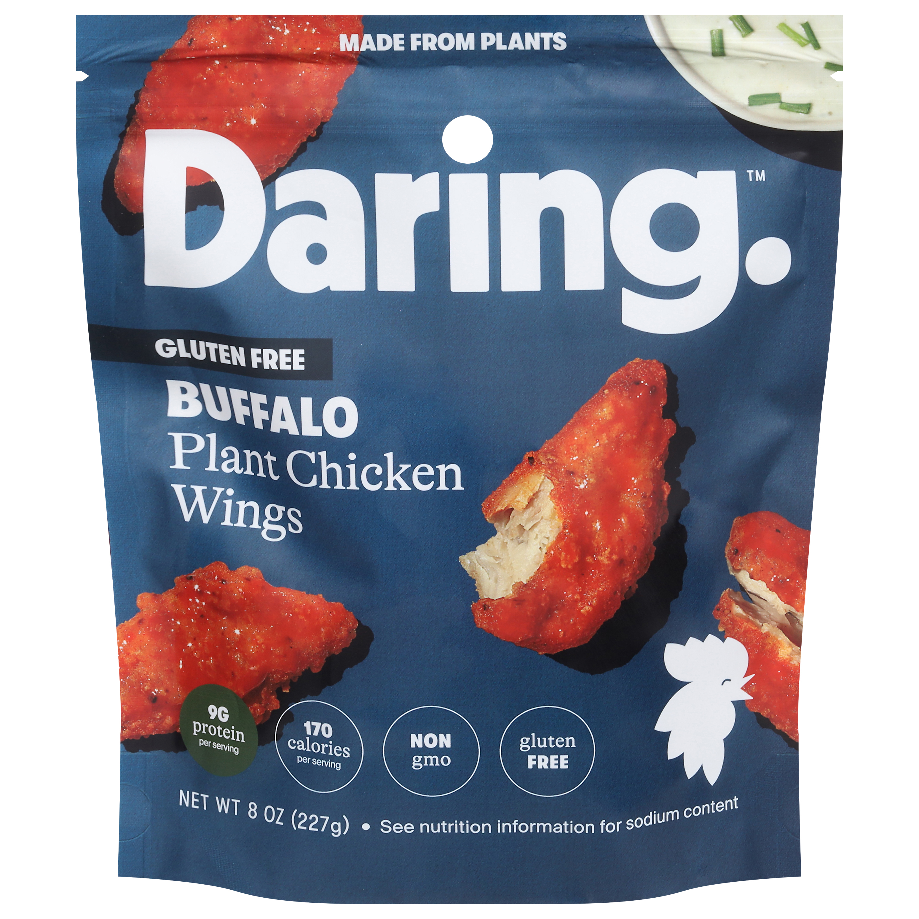Daring Plant Chicken Wings, Buffalo
