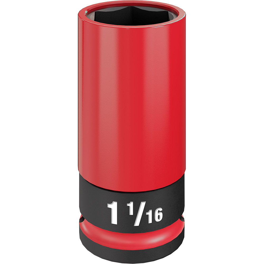 SHOCKWAVE Impact Duty 1/2 Drive 1-1/16" SAE Lug Nut Wheel Socket
