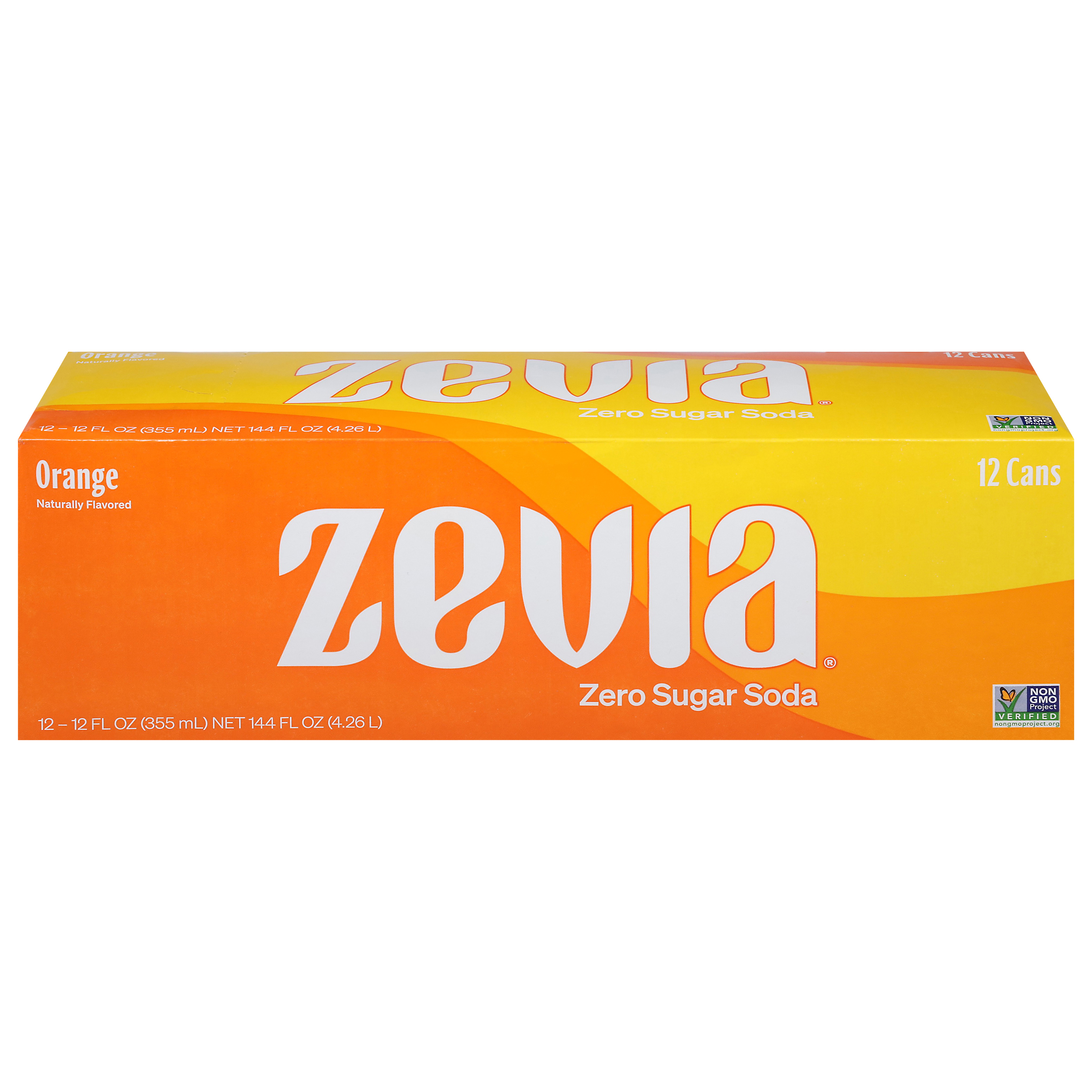 Zevia Zero Sugar Orange Soda
