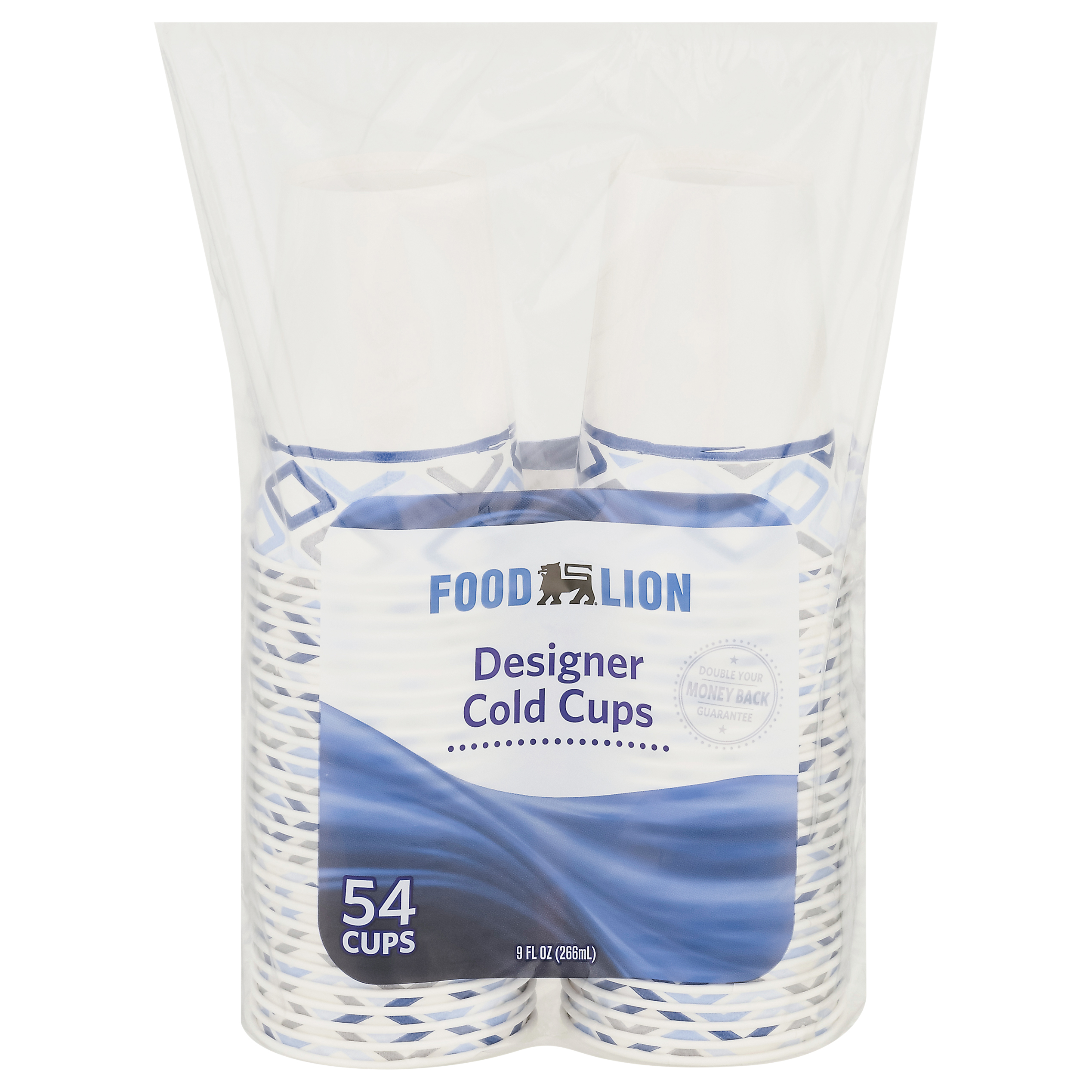 Food Lion 9 fl oz Designer Cold Cups 54 ea