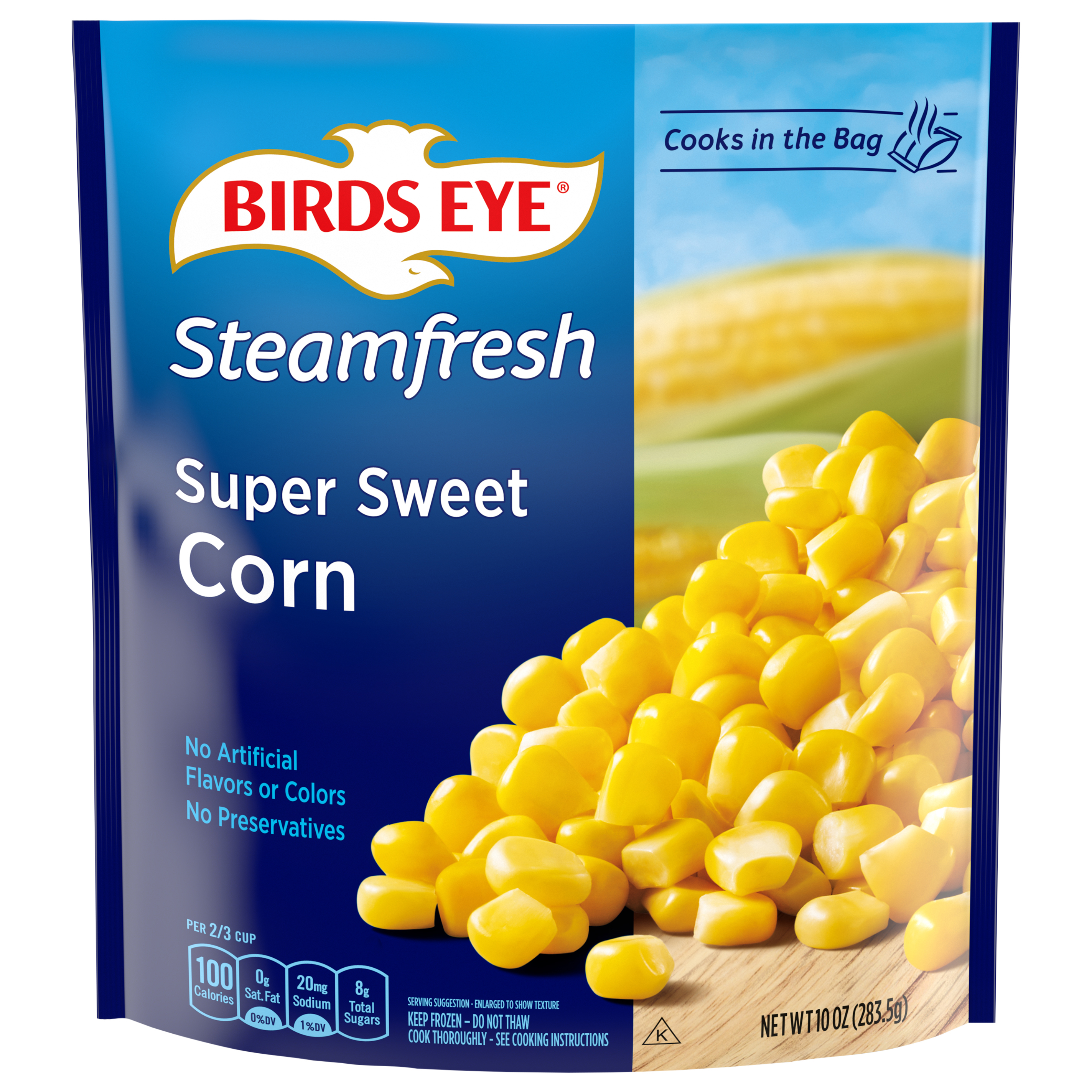 Birds Eye Steamfresh Selects Super Sweet Corn 10 OZ BAG