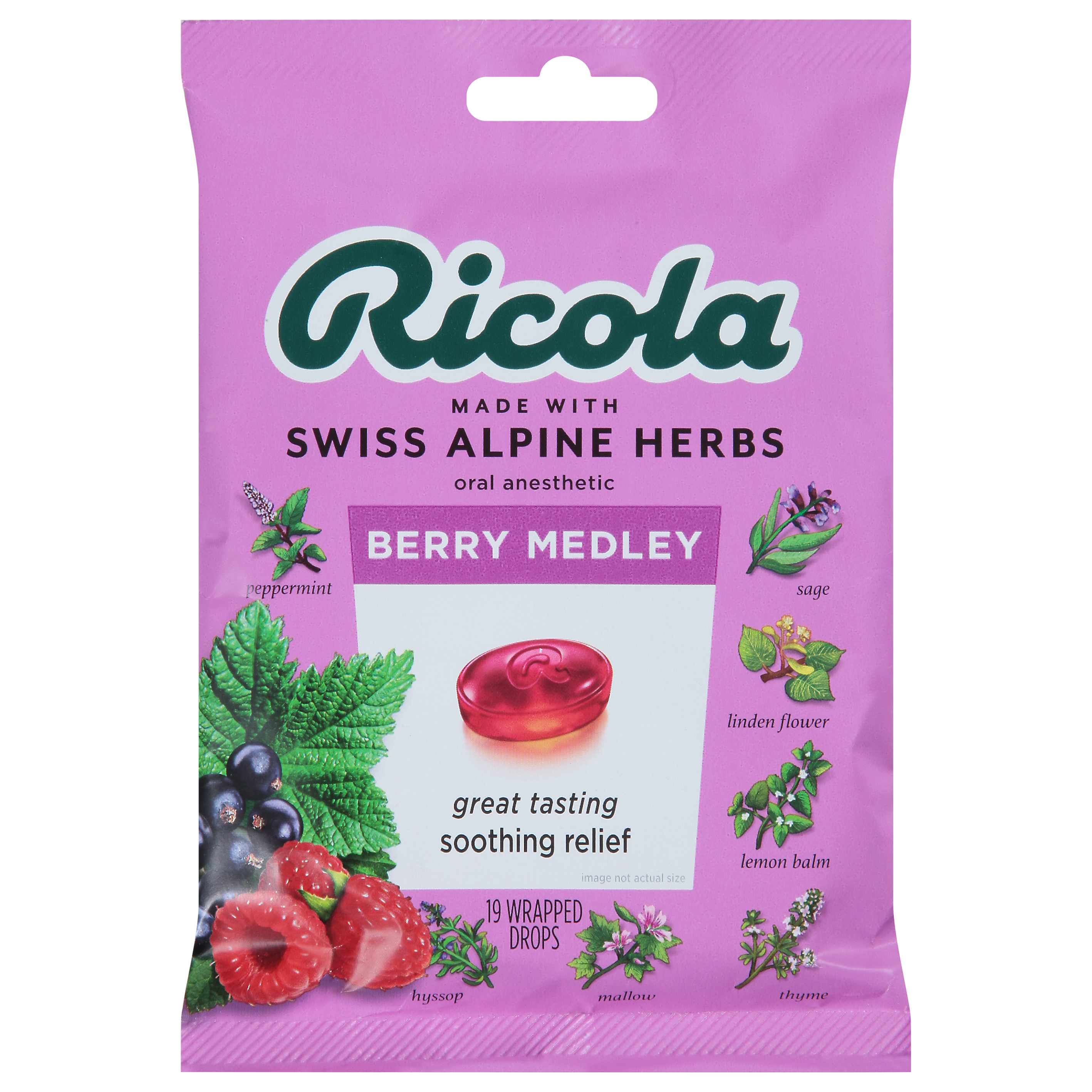 Ricola Berry Medley Cough Drops
