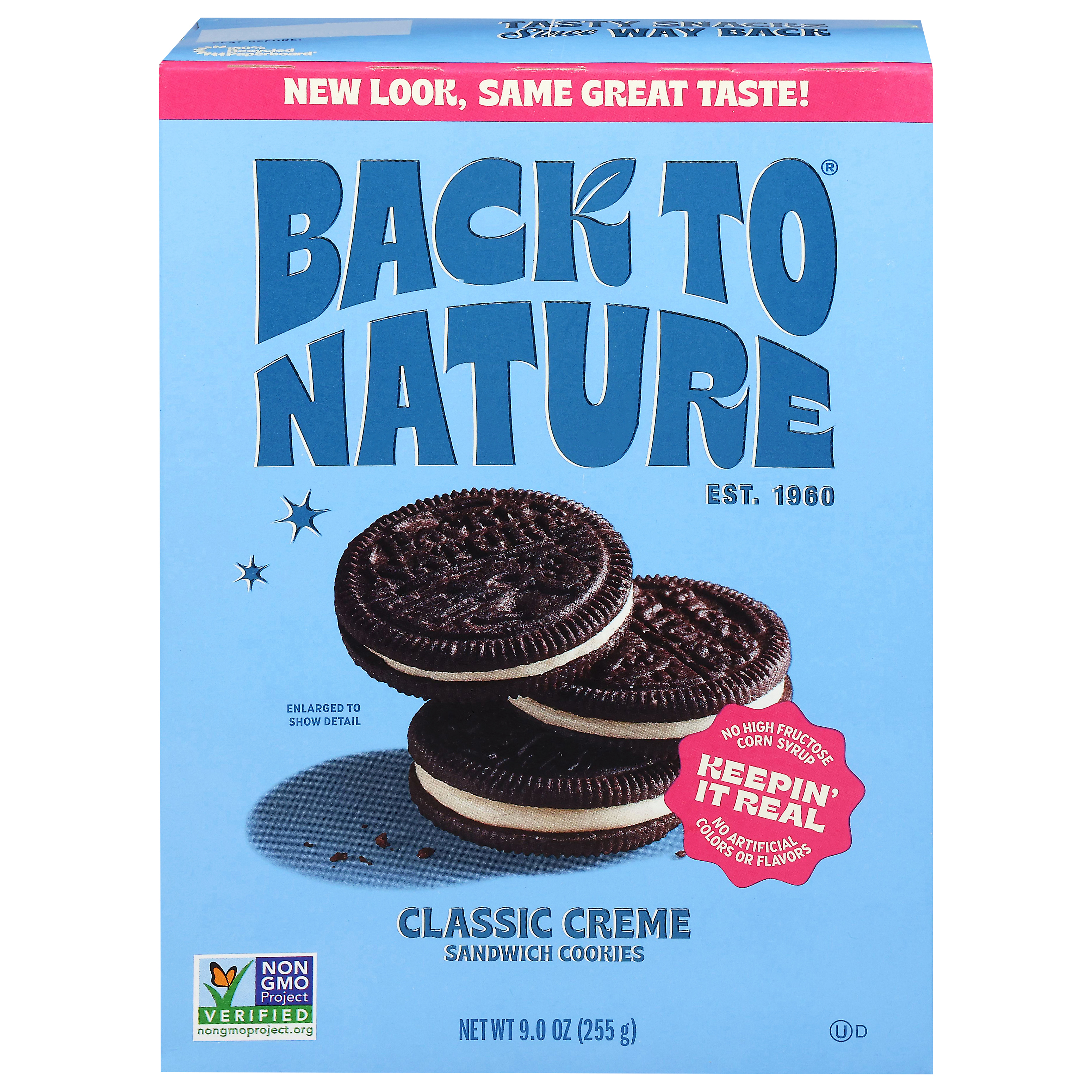 Back to Nature Classic Creme Sandwich Cookies