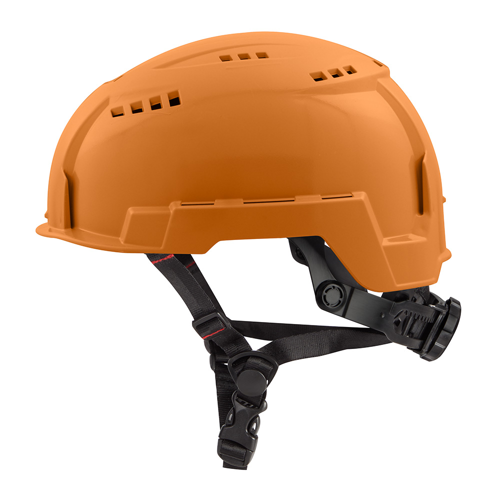 Orange Vented Helmet Type 2 Class C