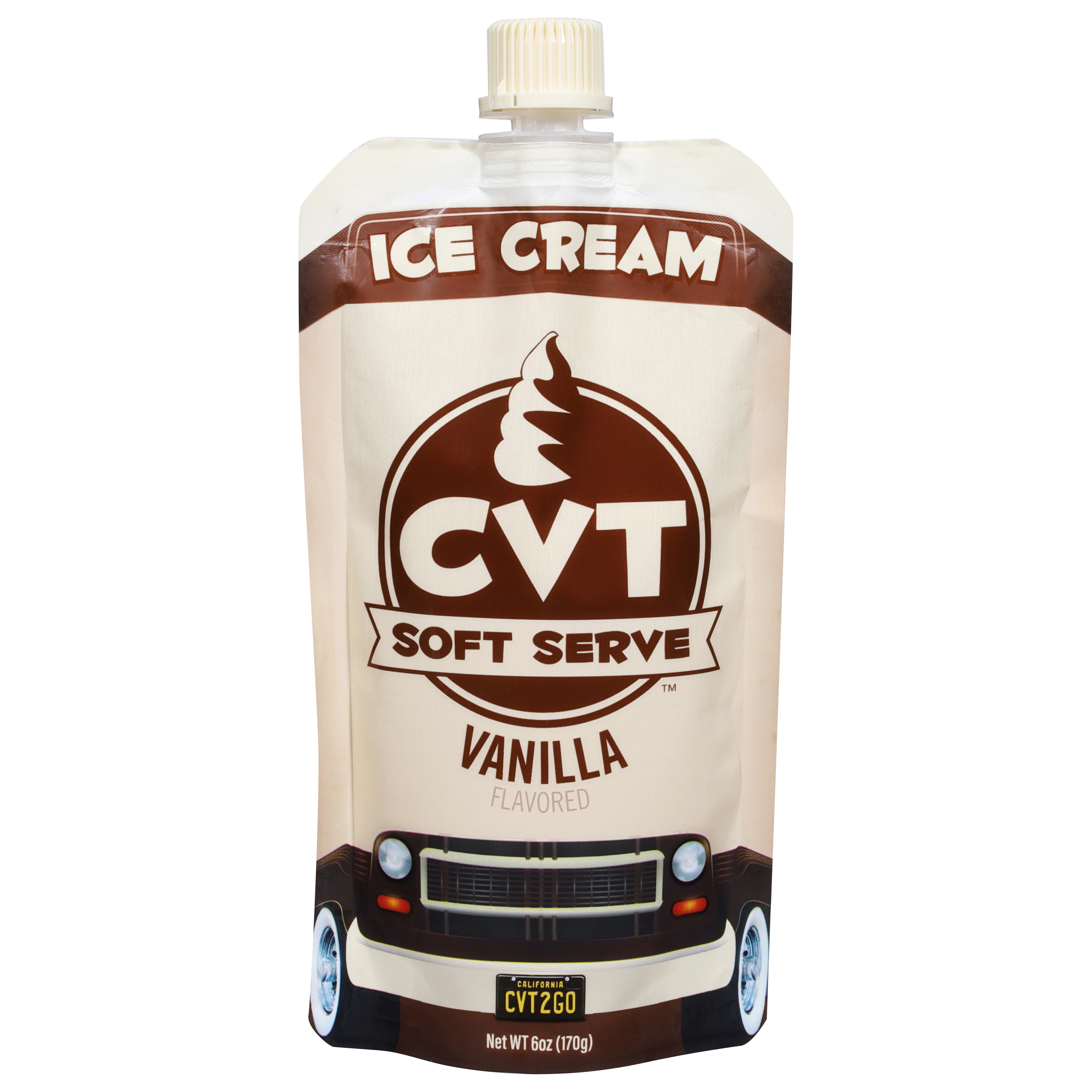 CVT Soft Serve Vanilla Ice Cream