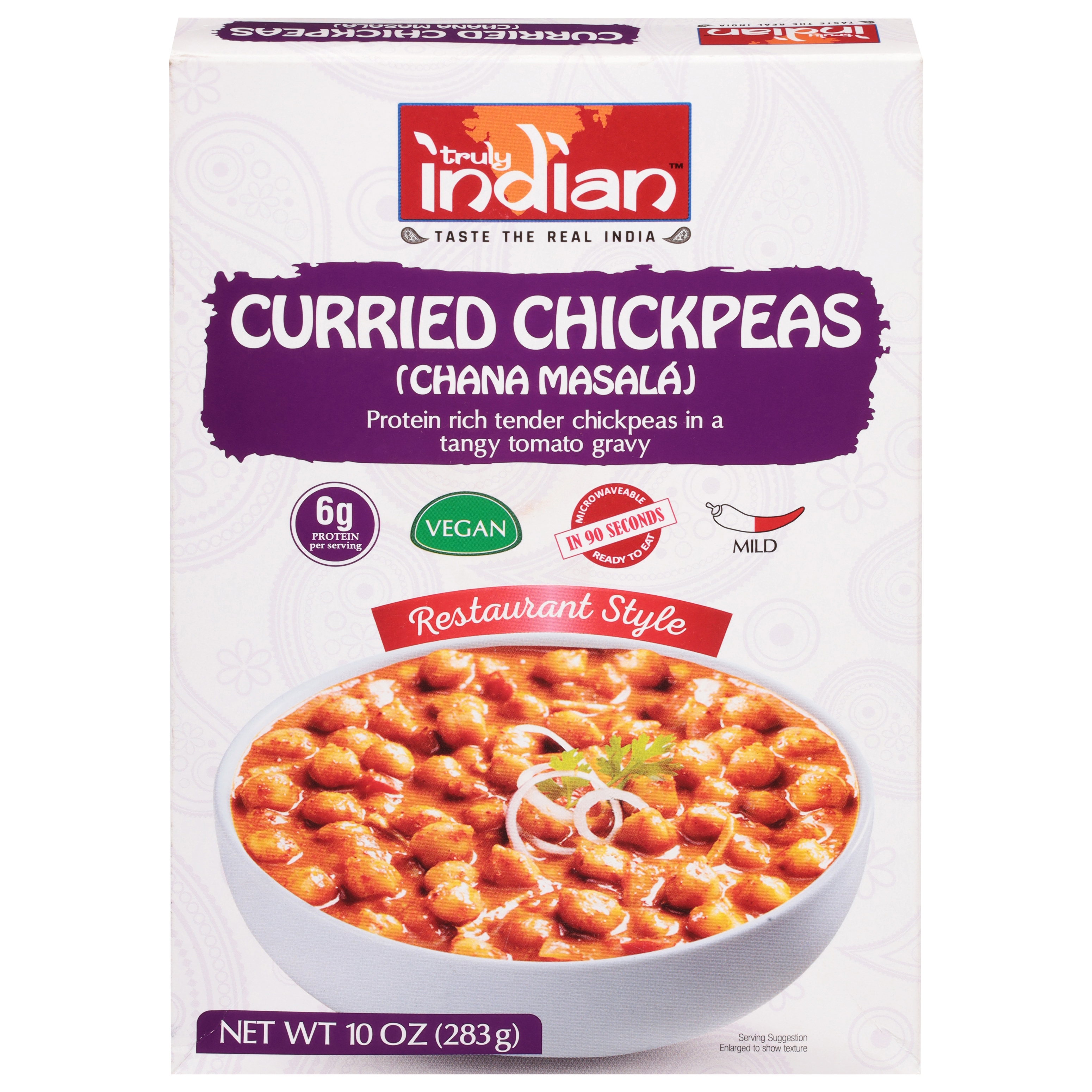 Truly Indian Curried Chickpeas