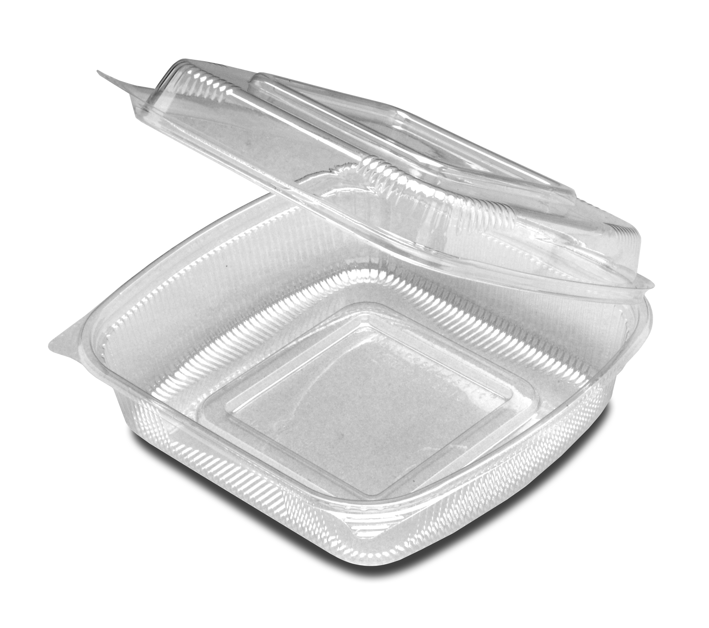N32WN MED HINGED DEEP CONTAINER 160/CS 8" PLA COMPOSTABLE