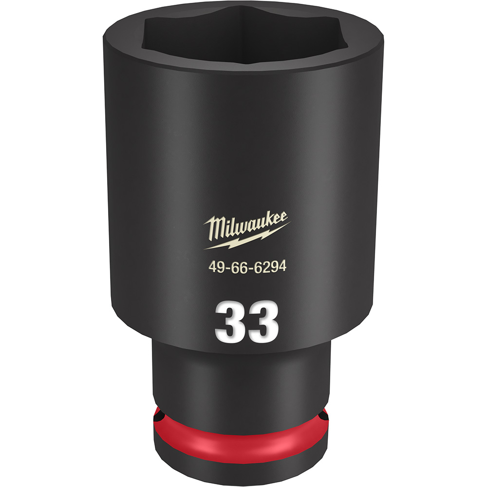 SHOCKWAVE Impact Duty 1/2" Drive 33MM Deep 6 Point Socket