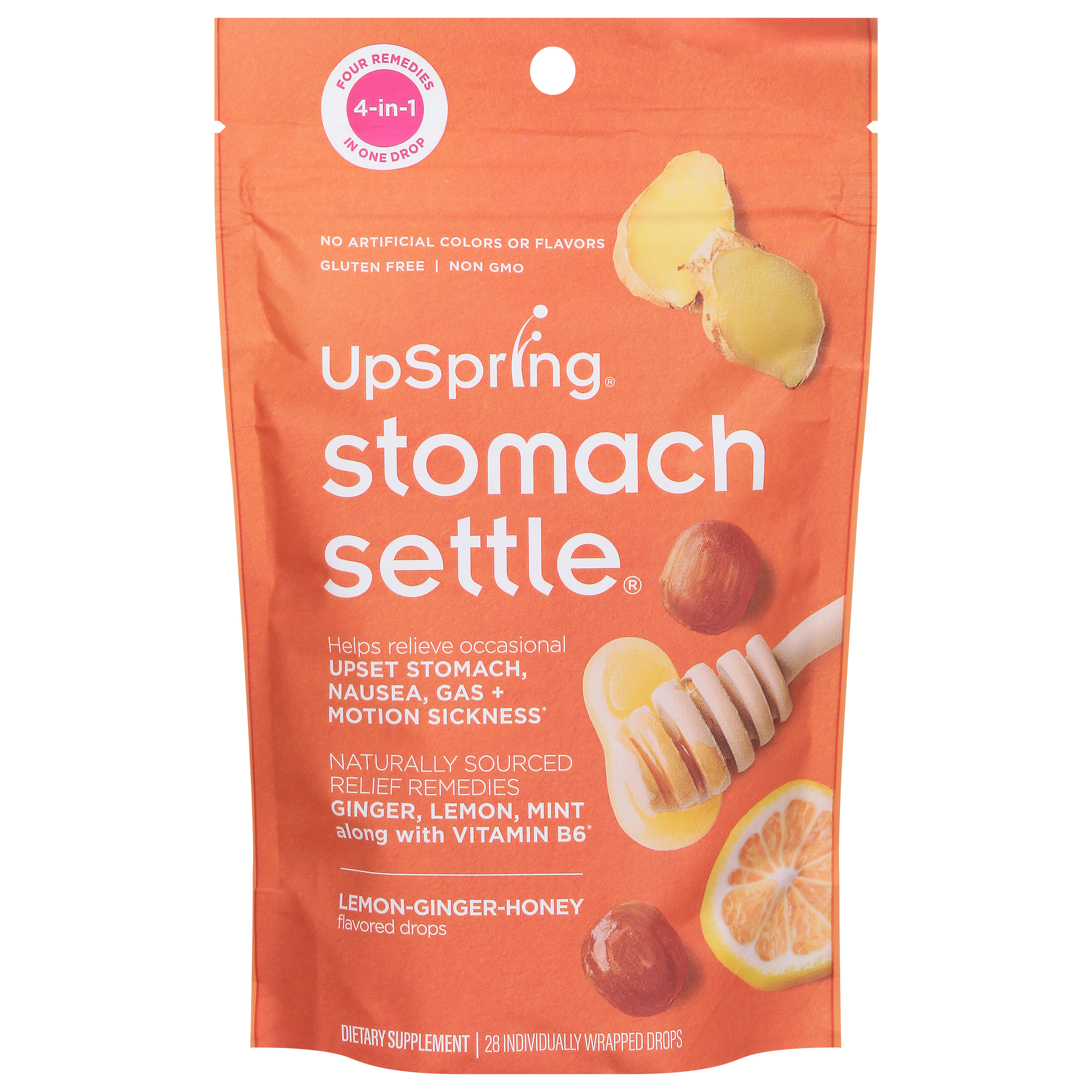 UpSpring Lemon-Ginger-Honey Stomach Settle