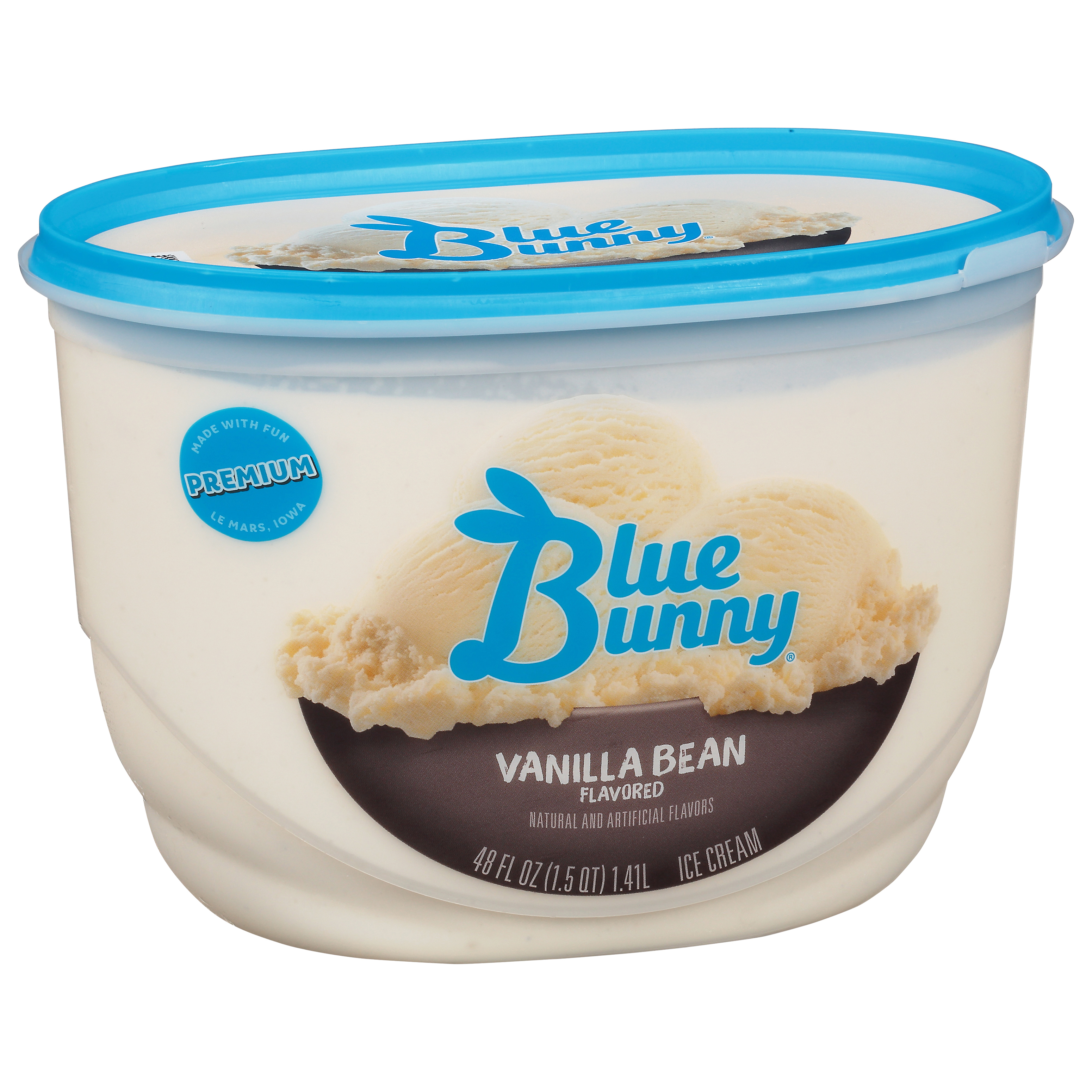 Blue Bunny Premium Vanilla Bean Ice Cream 48 fl oz