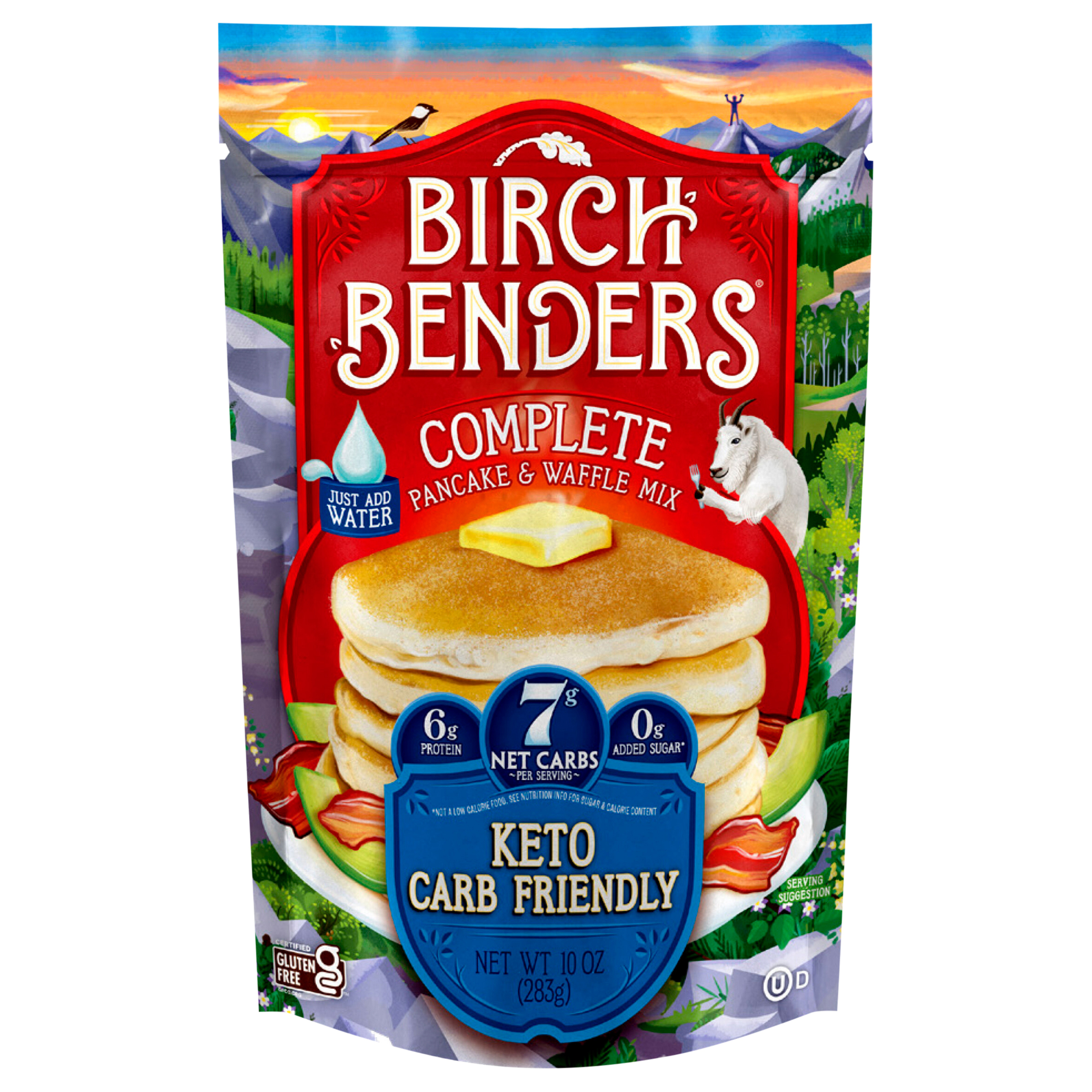 Keto Carb Friendly Pancake & Waffle Mix,
