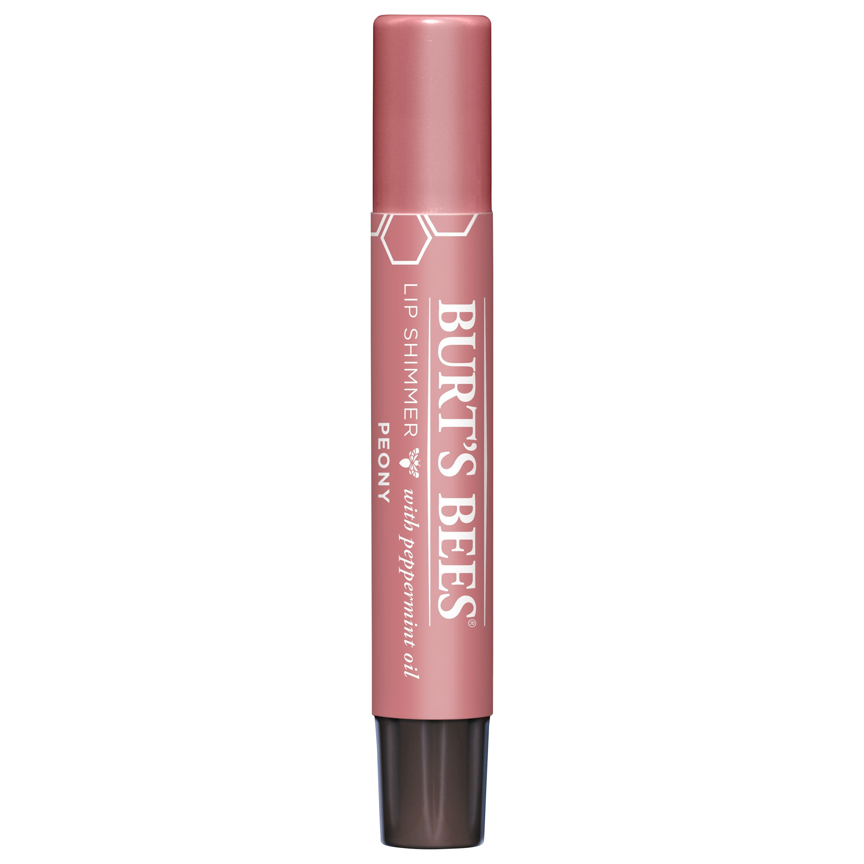 Burt's Bees With Peppermint Oil Peony Lip Shimmer