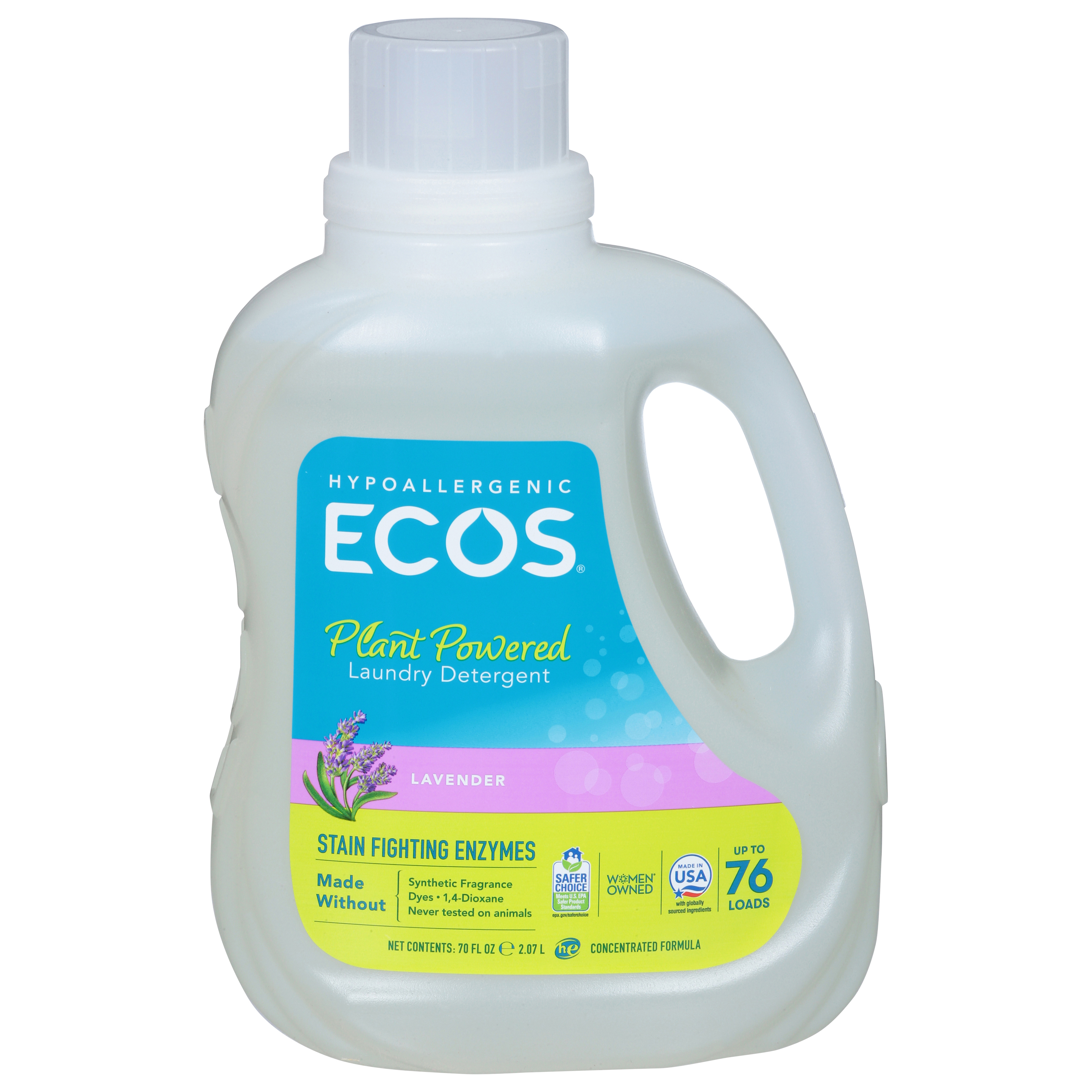 Ecos Plant Powered Lavender Laundry Detergent