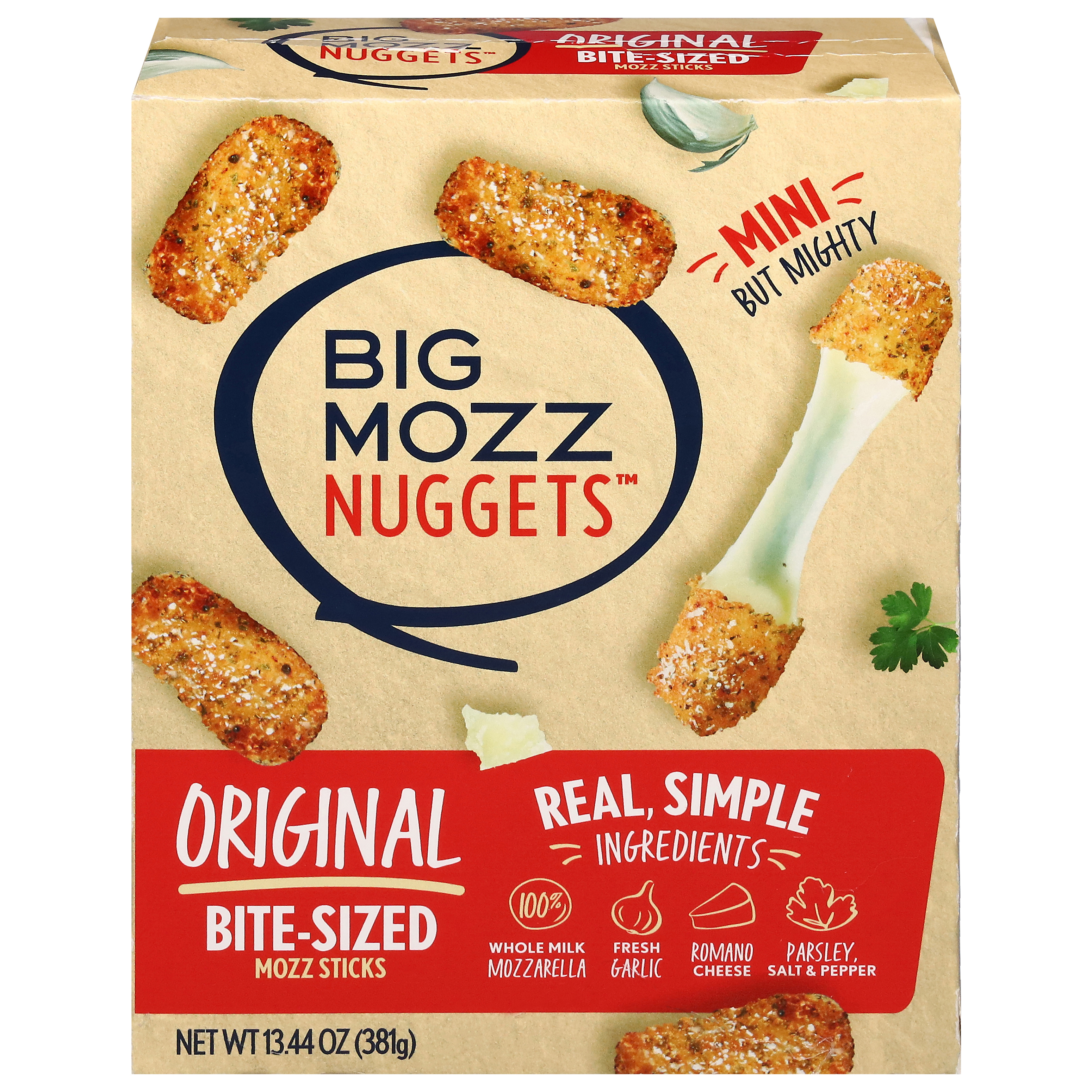 Big Mozz Mozz Sticks Original Nuggets Bite-Sized