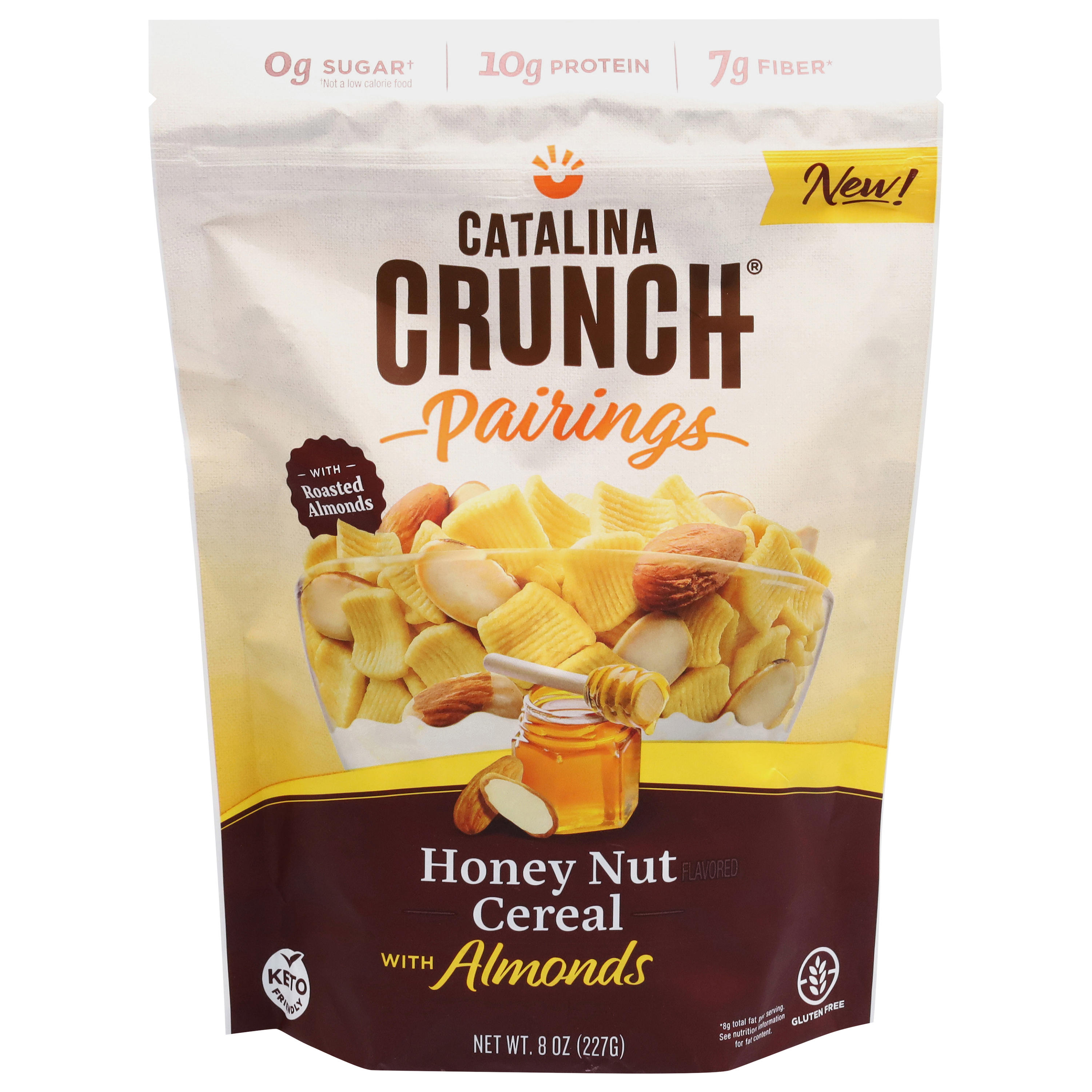 Catalina Crunch Pairings Honey Nut Cereal with Almonds