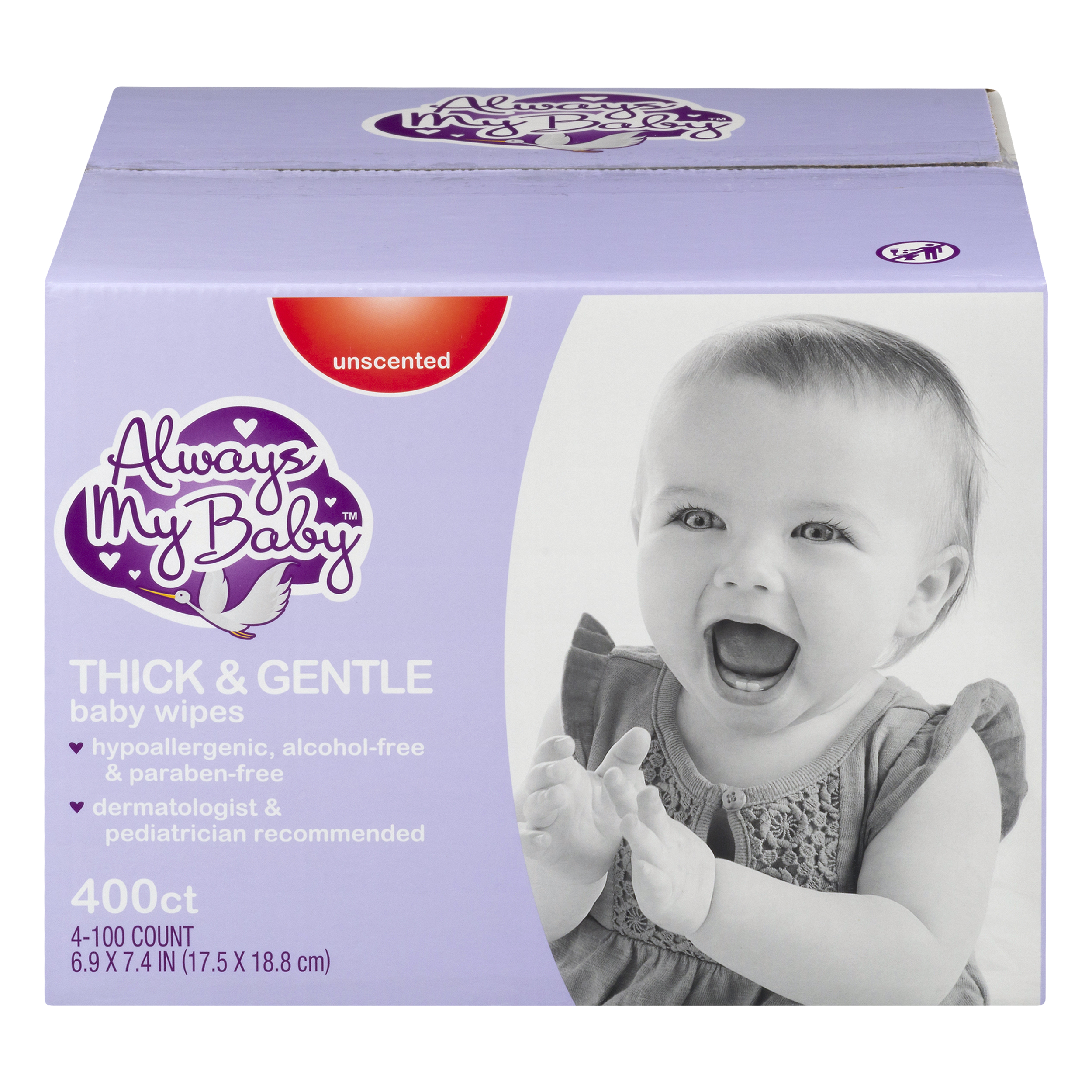 always my baby wipes