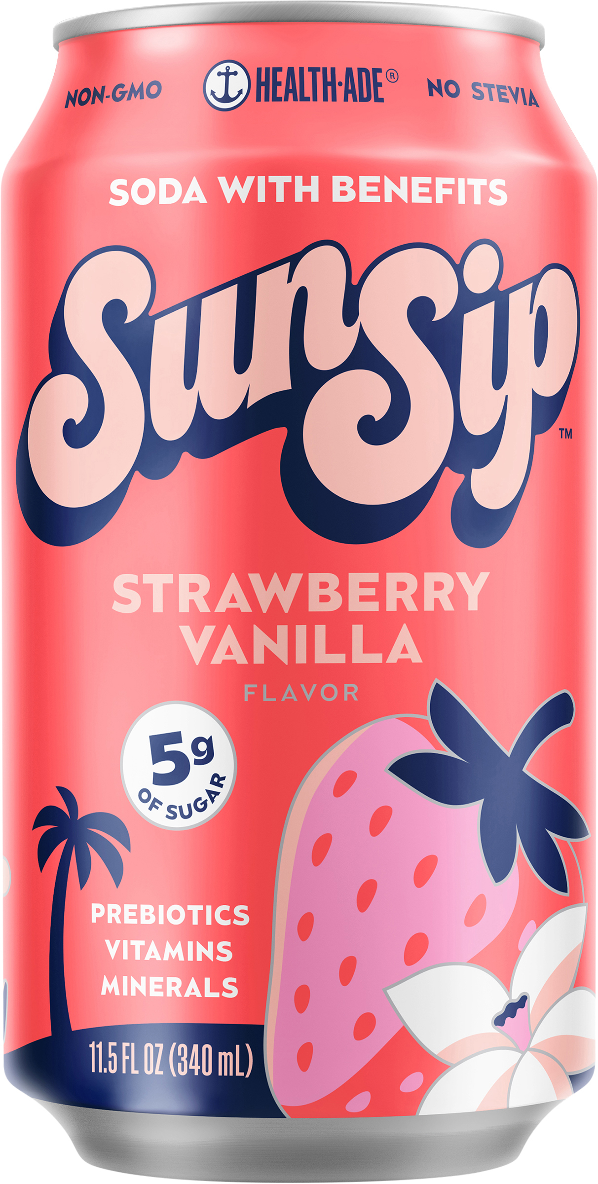 Health-Ade Sun Sip Strawberry Vanilla Soda