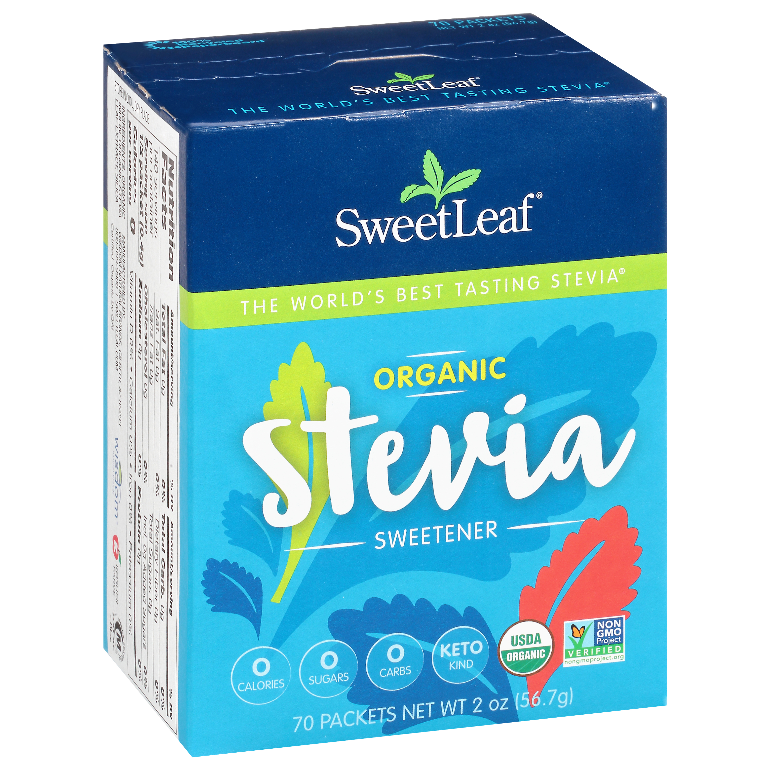 SweetLeaf Organic Stevia Sweetener
