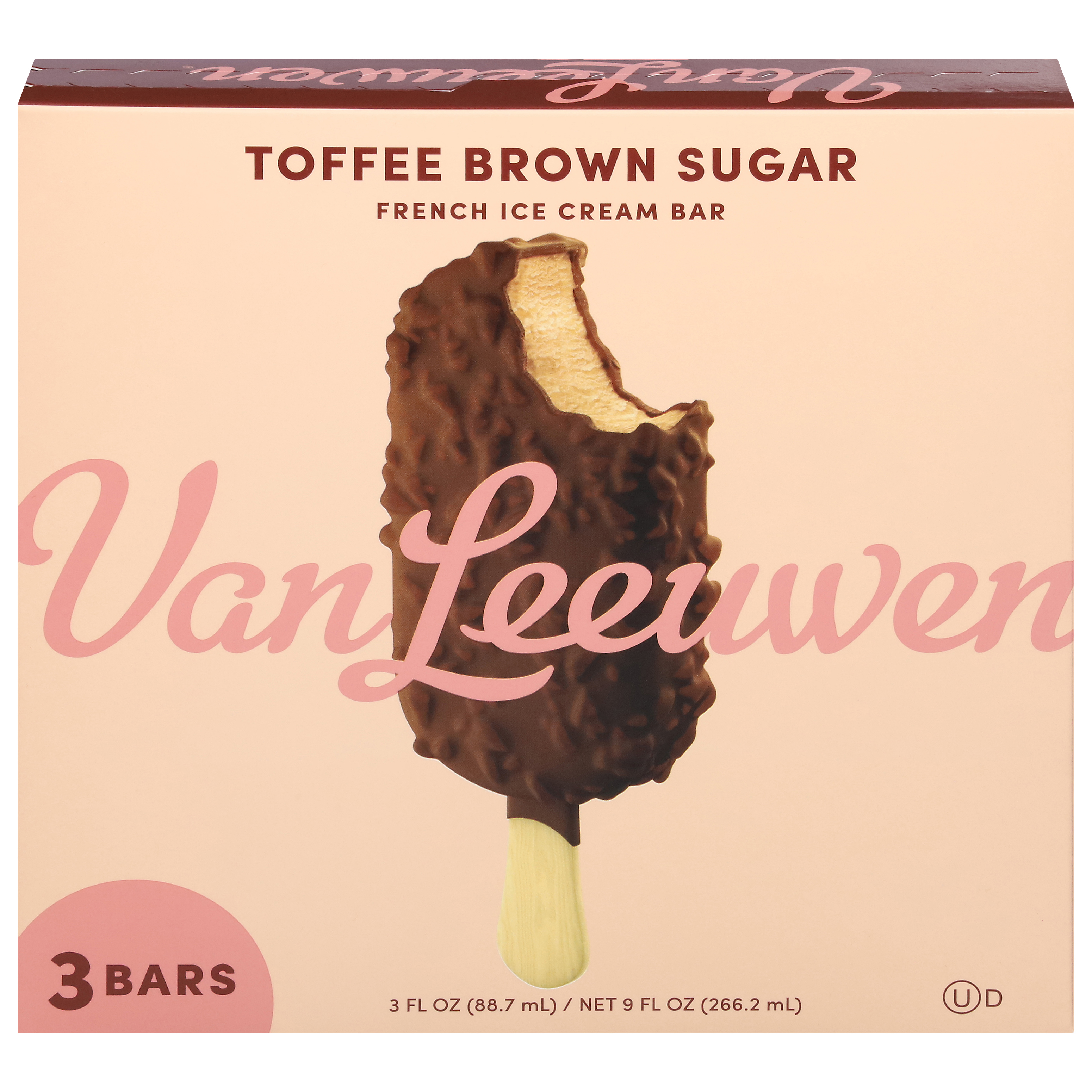 Van Leeuwen Toffee Brown Sugar French Ice Cream Bar