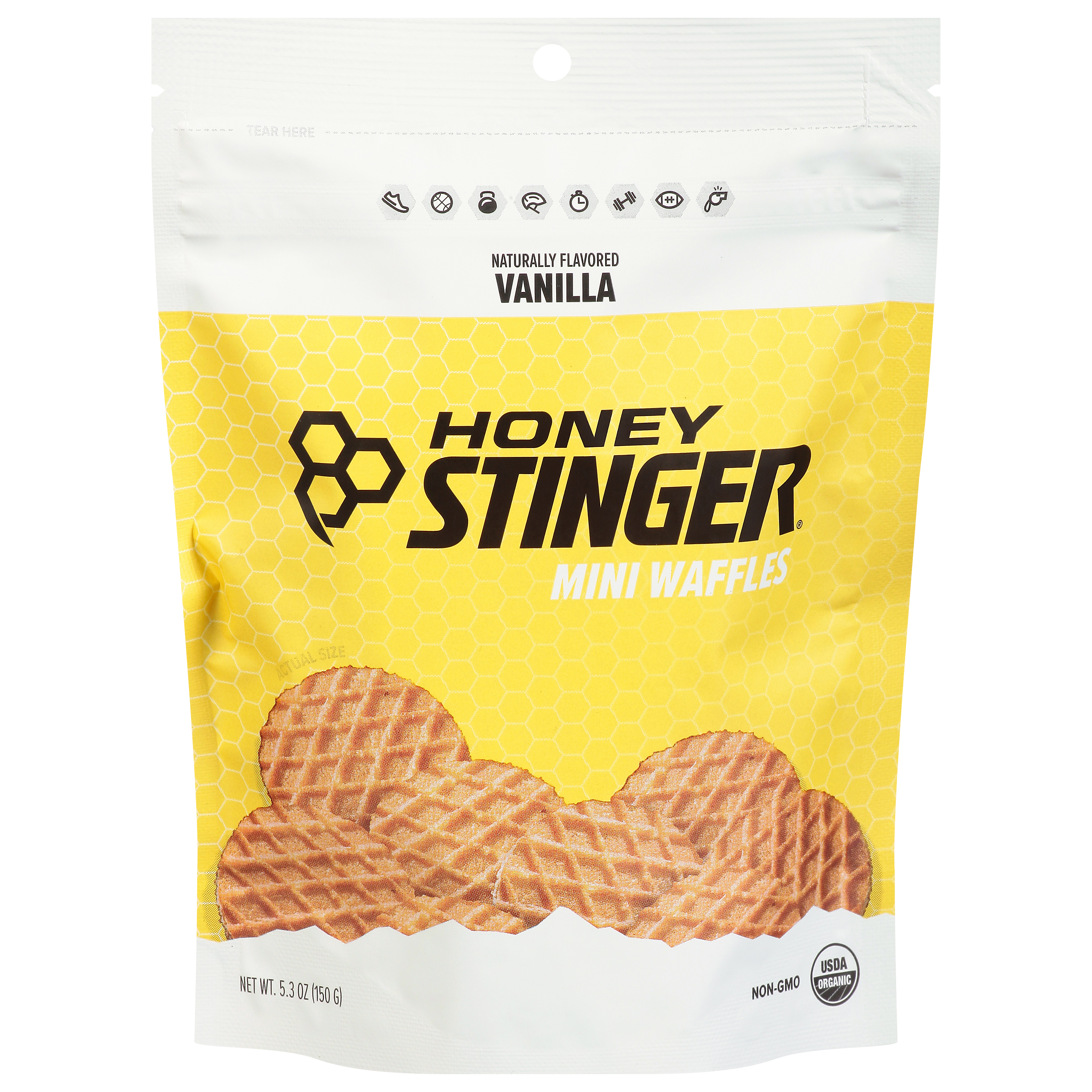 Honey Stinger Vanilla Mini Waffles