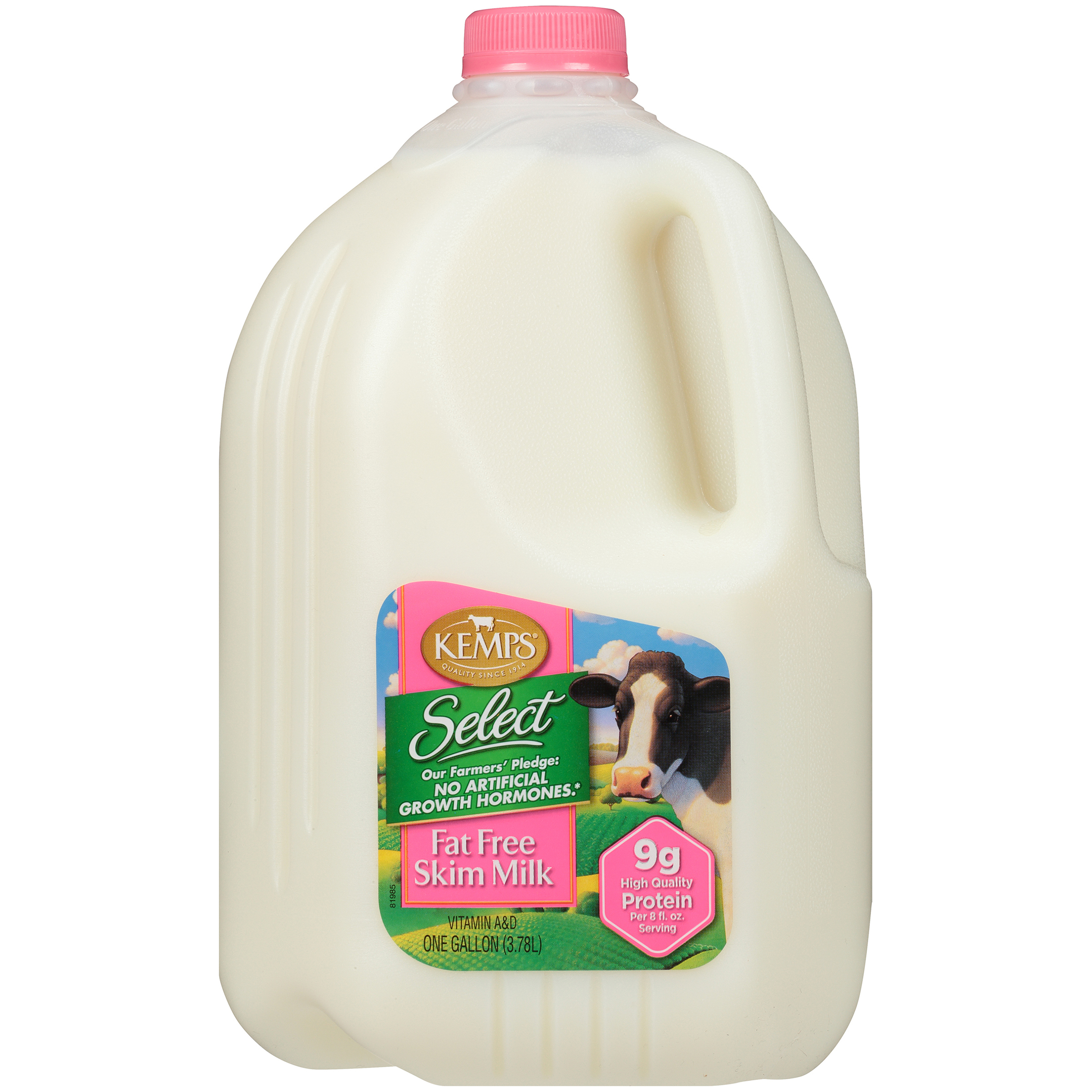 Kemps Select Milk, Fat Free, Skim