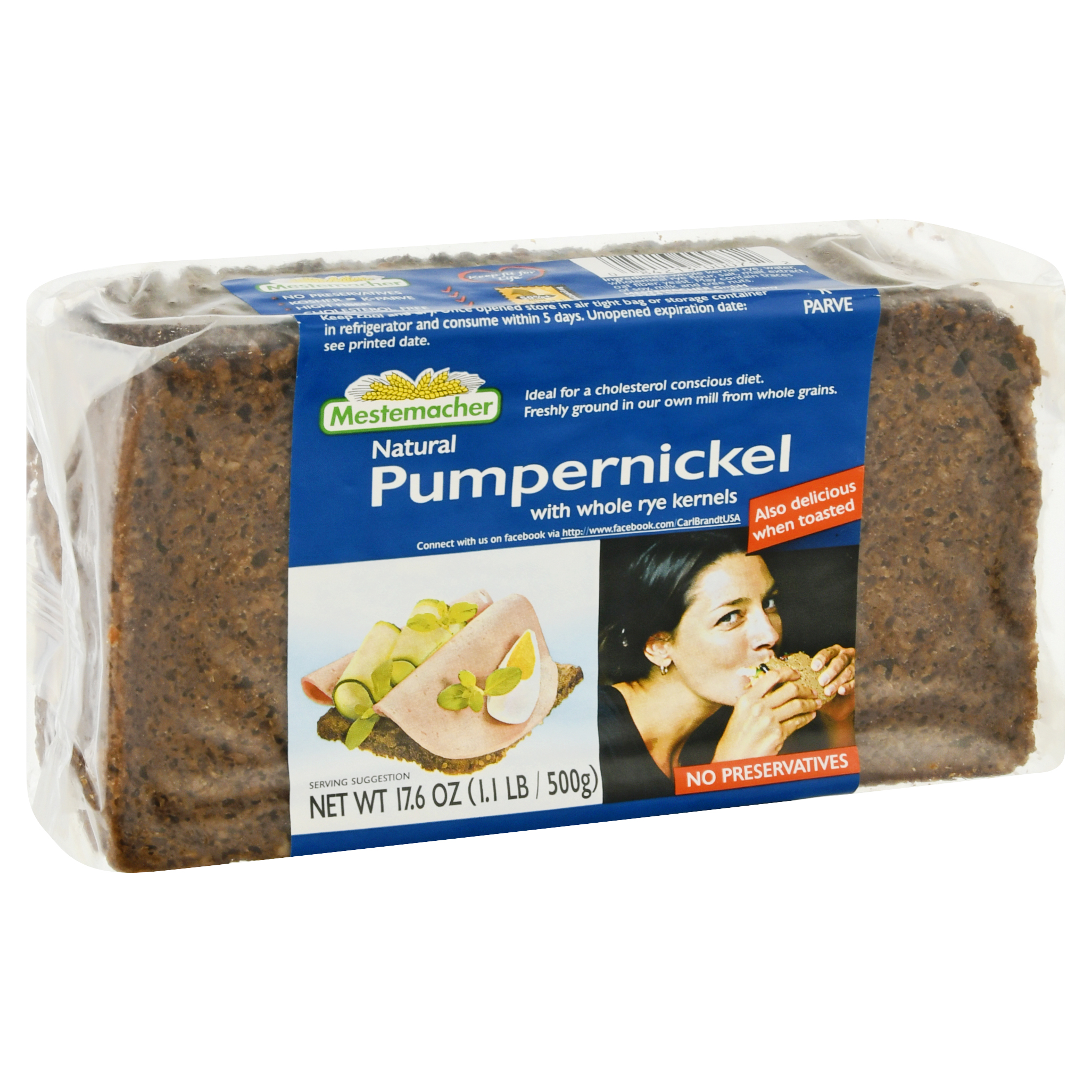 Mestemacher Natural Pumpernickel
