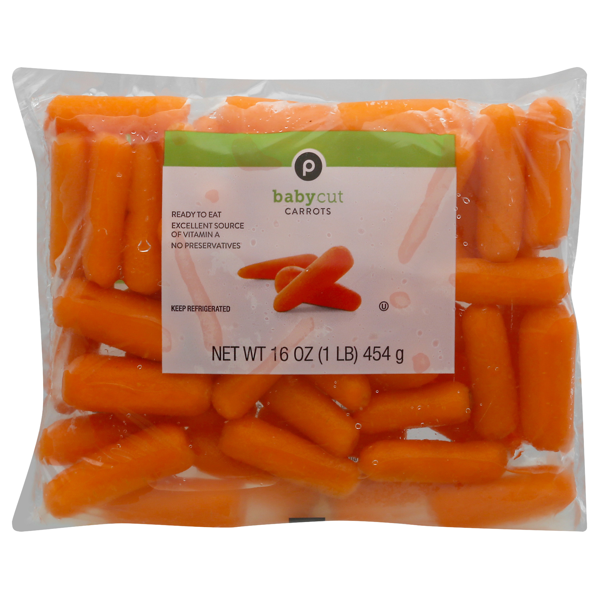 snack bags of carrots