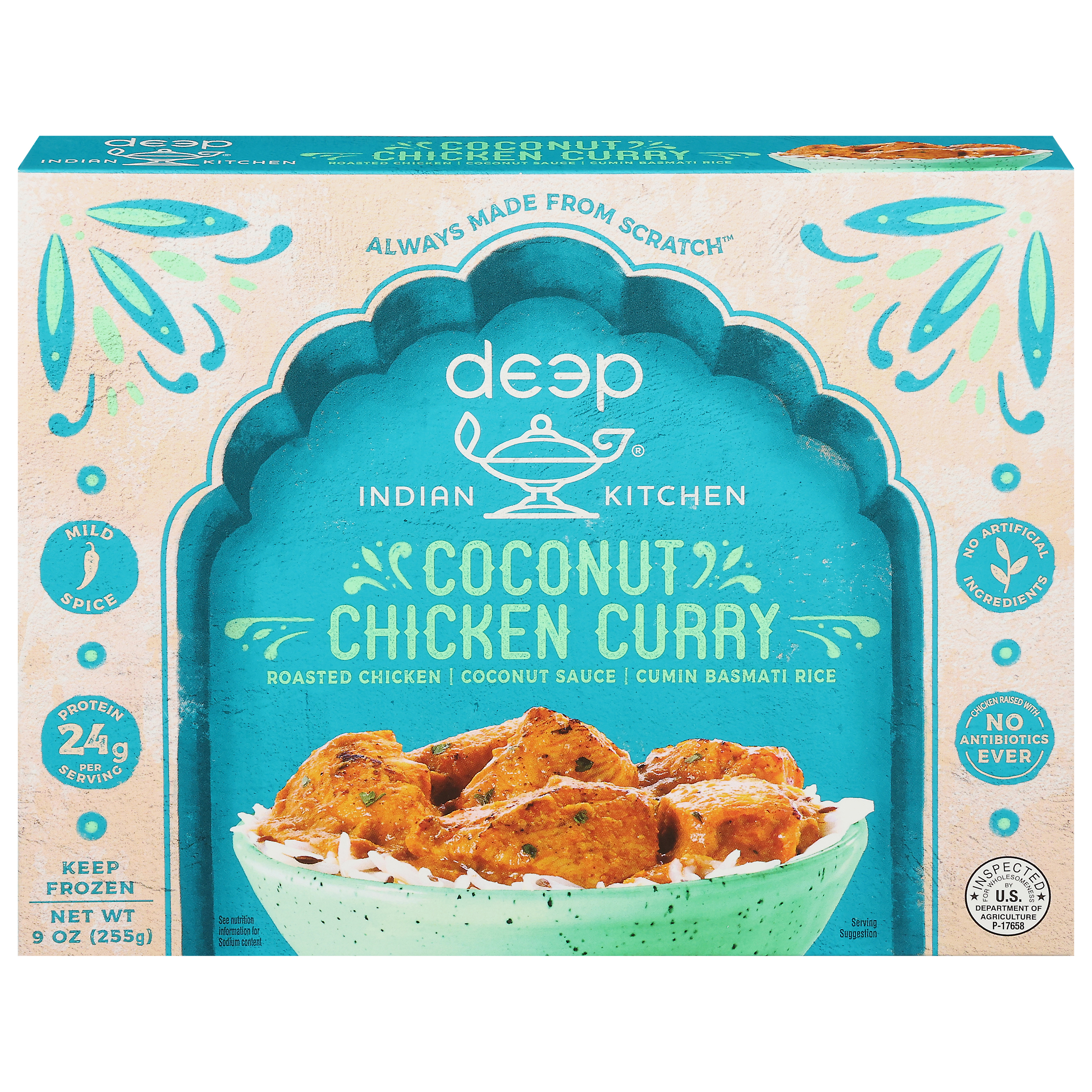 Deep Indian Kitchen Mild Spice Coconut Chicken Curry