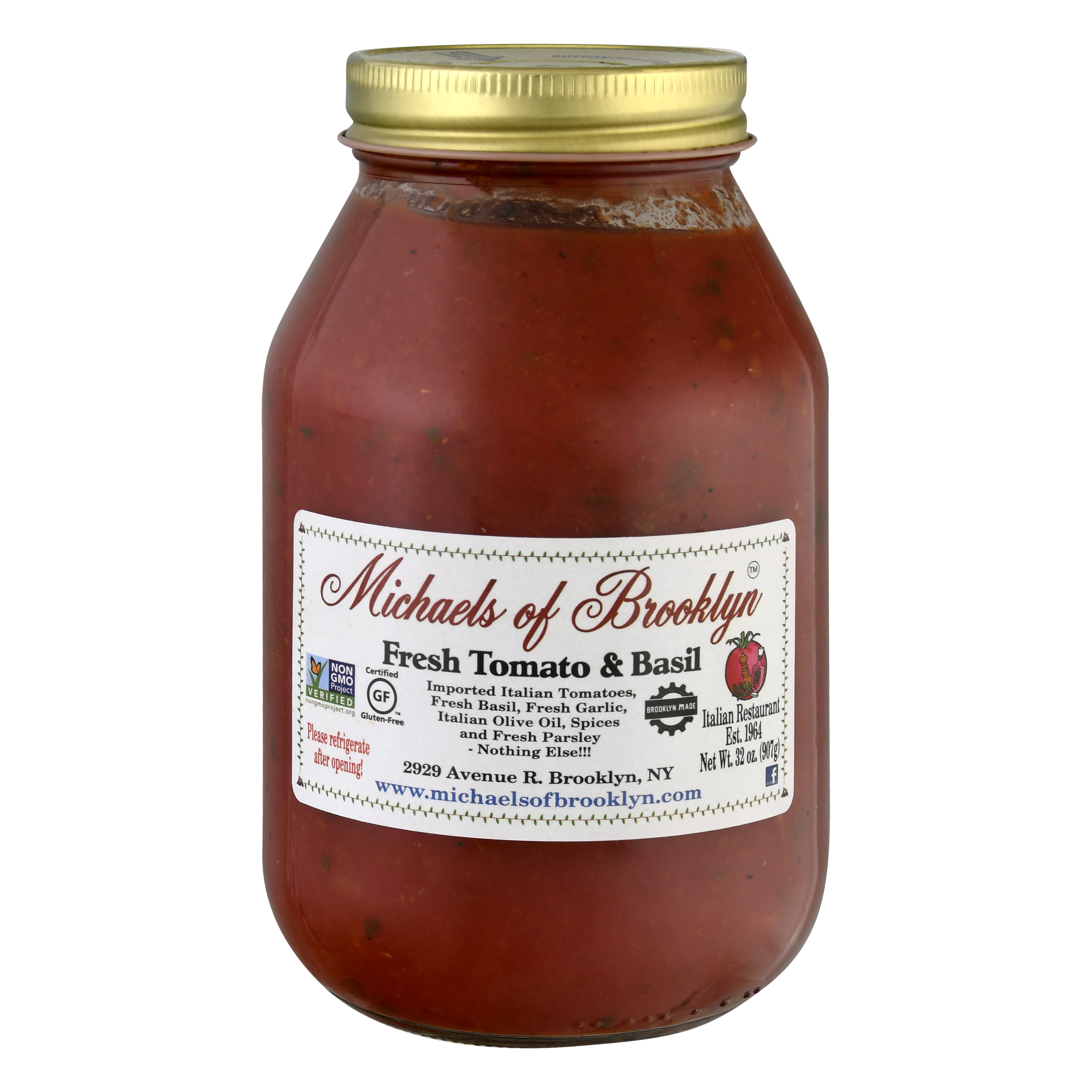 Michaels of Brooklyn Fresh Tomato & Basil